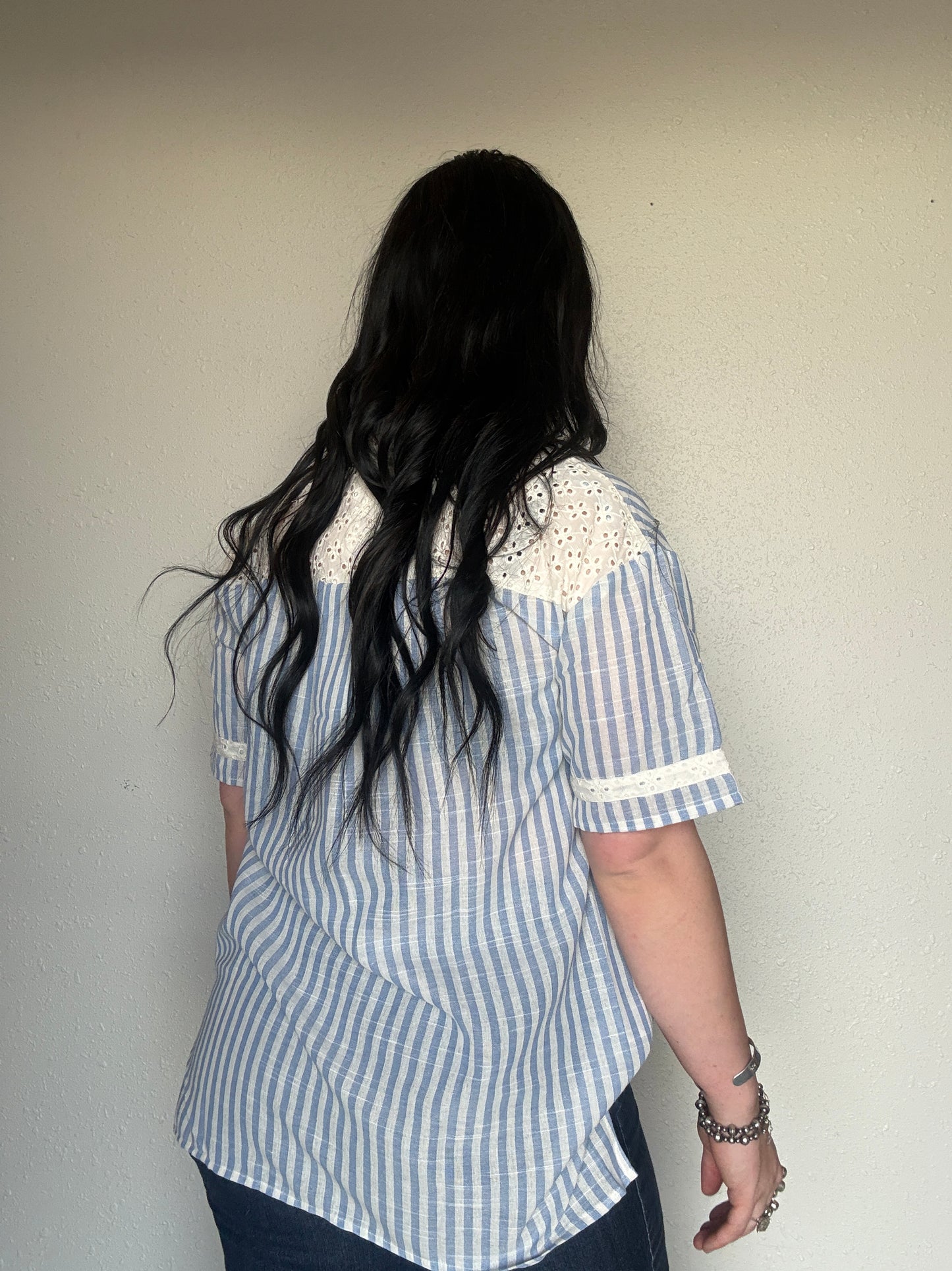 The Ester Button Up *Blue