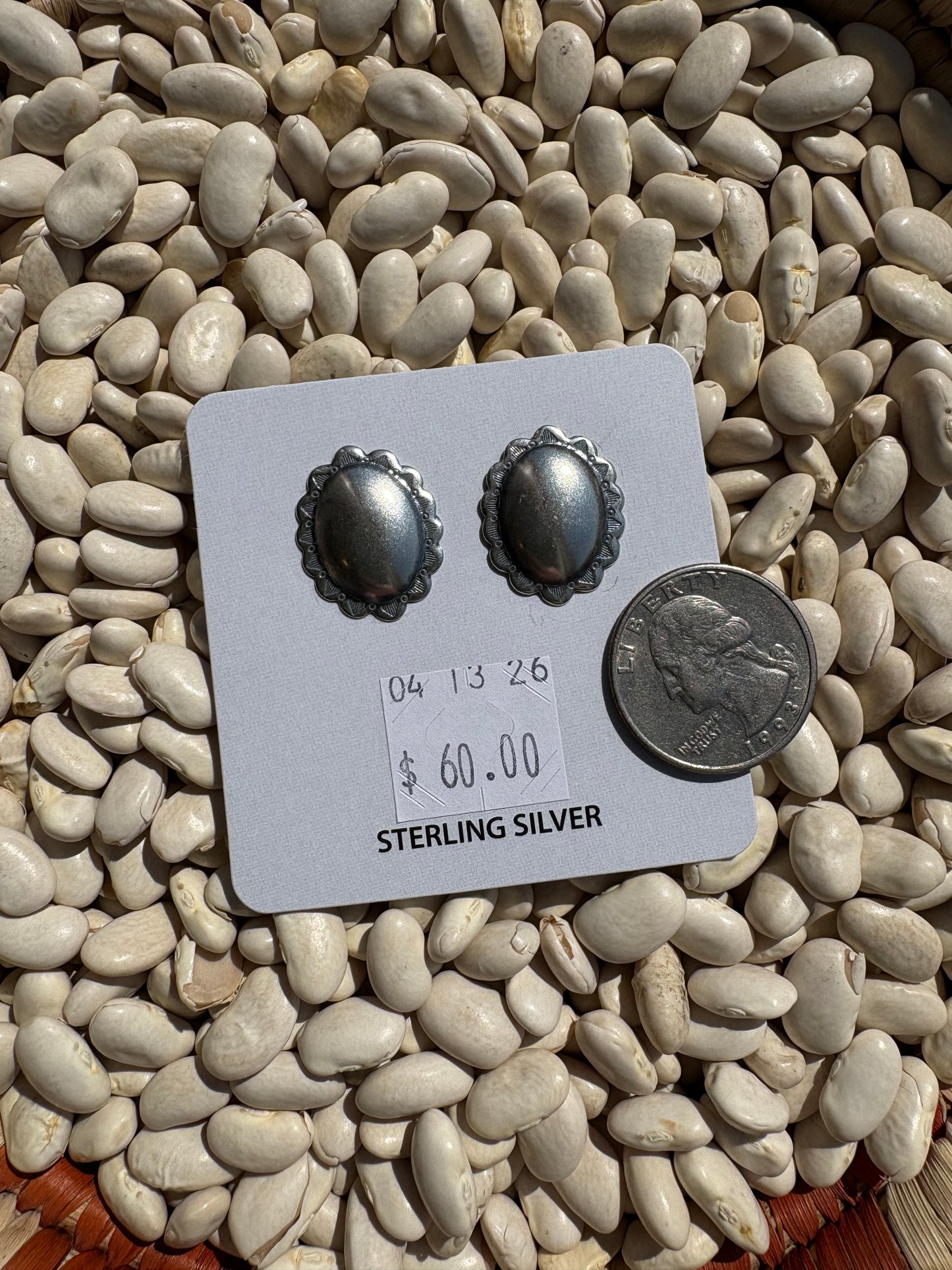 Plain Jane Silver Everyday Stud