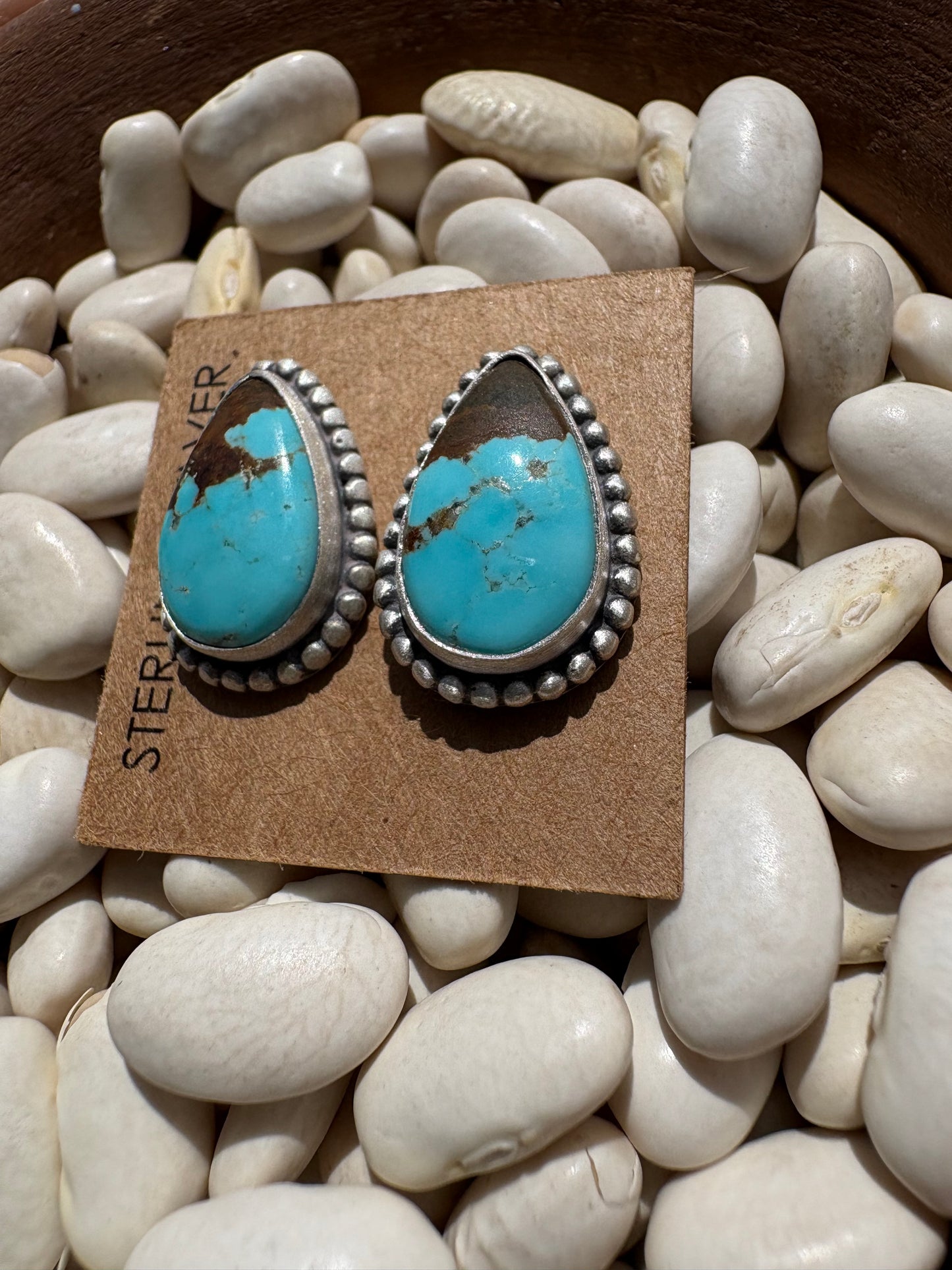 Mine 8 Turquoise Everyday Studs