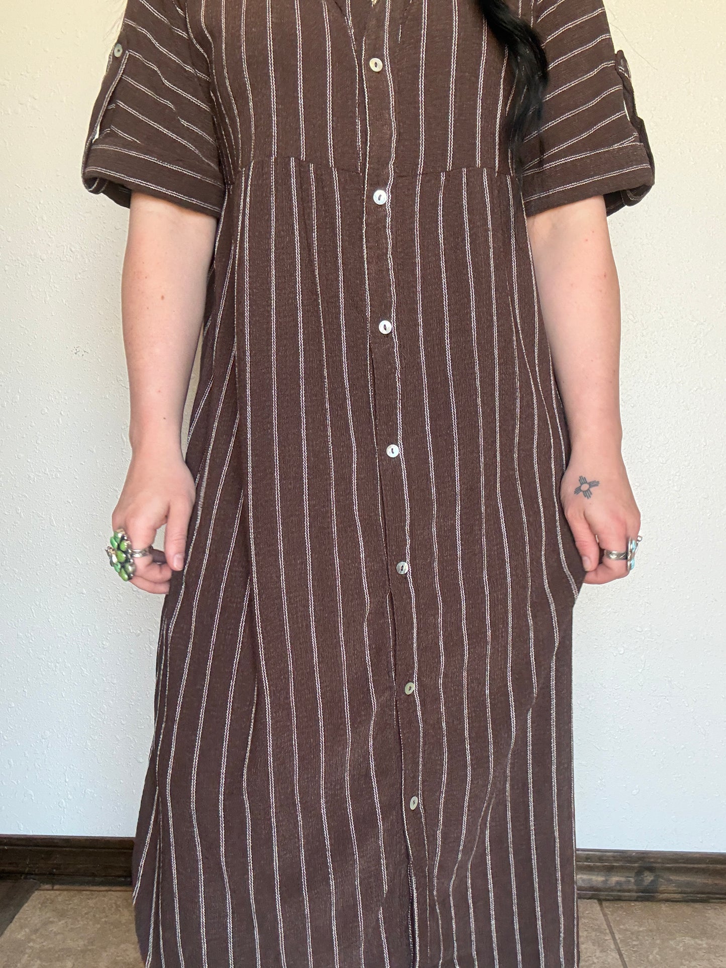 The Latte Casual Dress *Chocolate