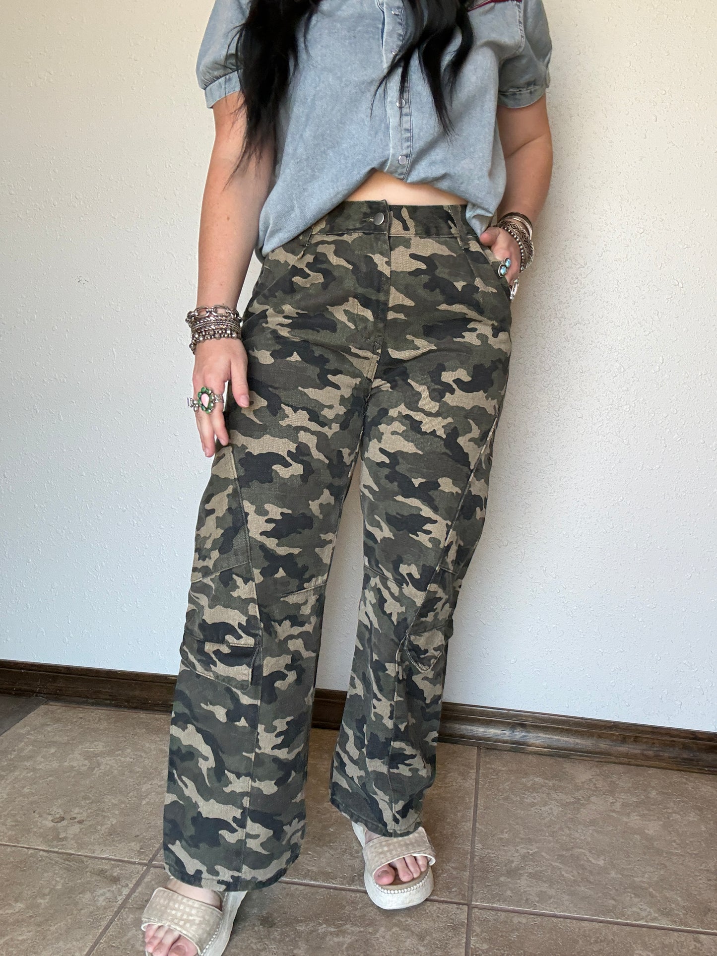 The Castaway Camo Cargo Pants