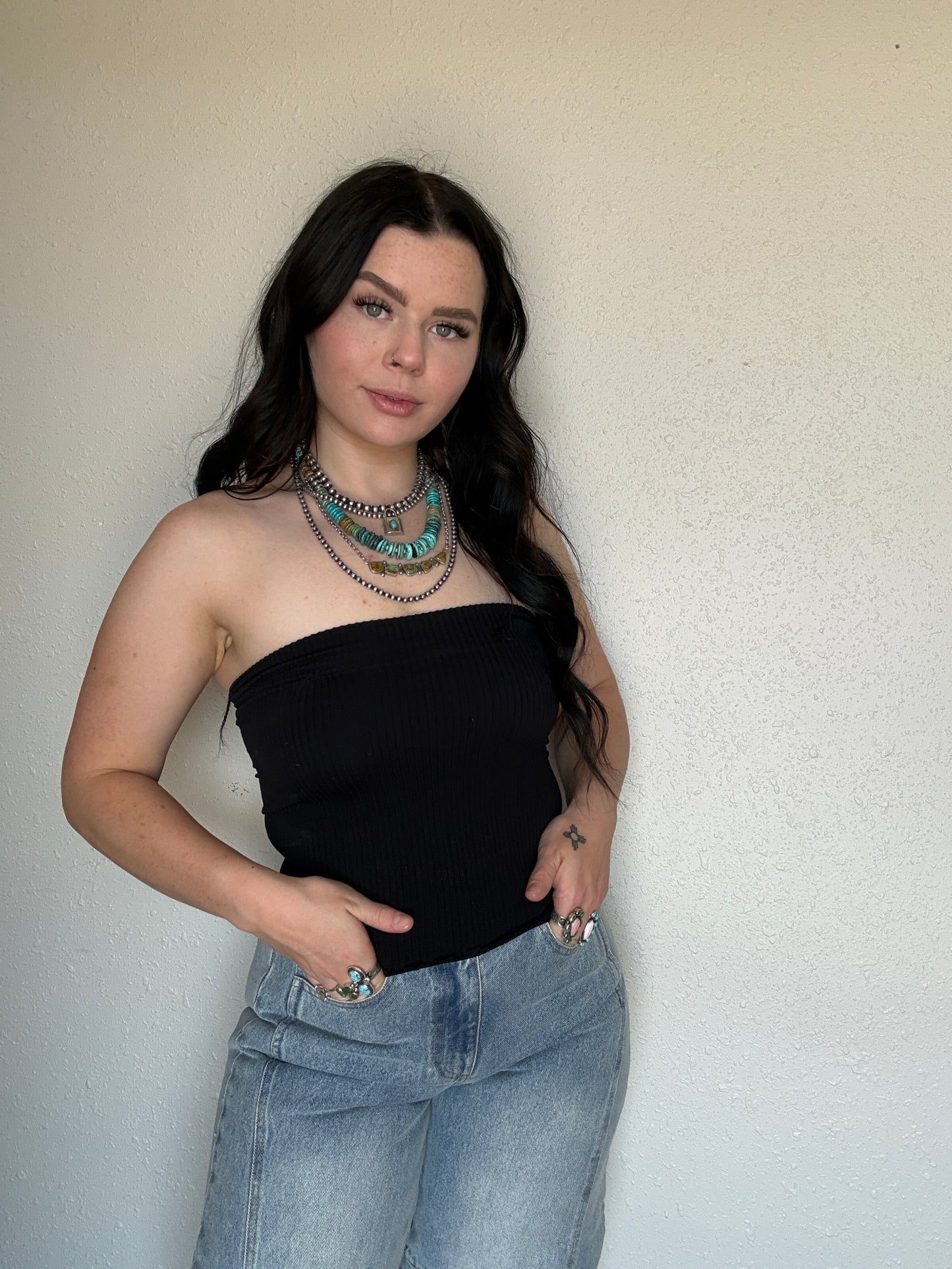 Fitted Tube Top *Lux