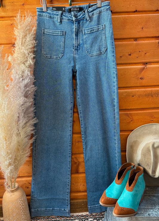 The Chloe Denim Trouser