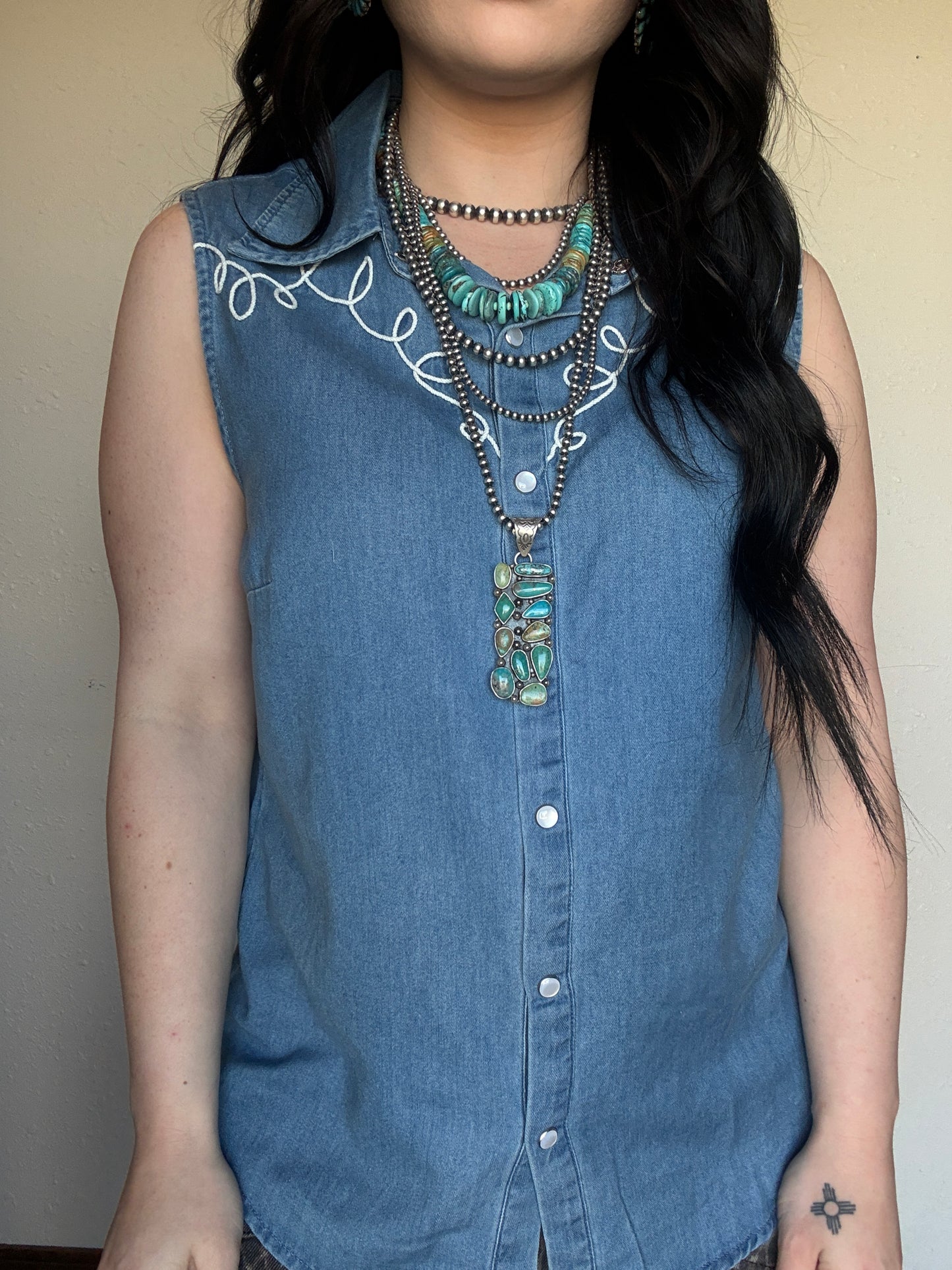 Dallas Denim Tank