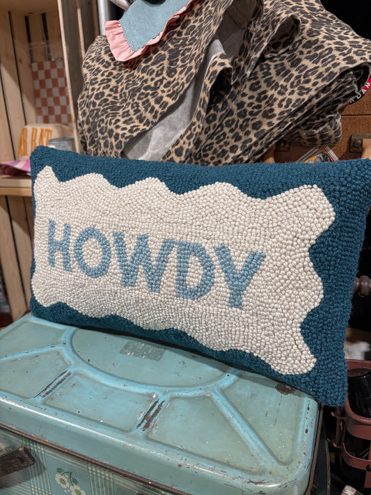 Howdy Hook Pillow