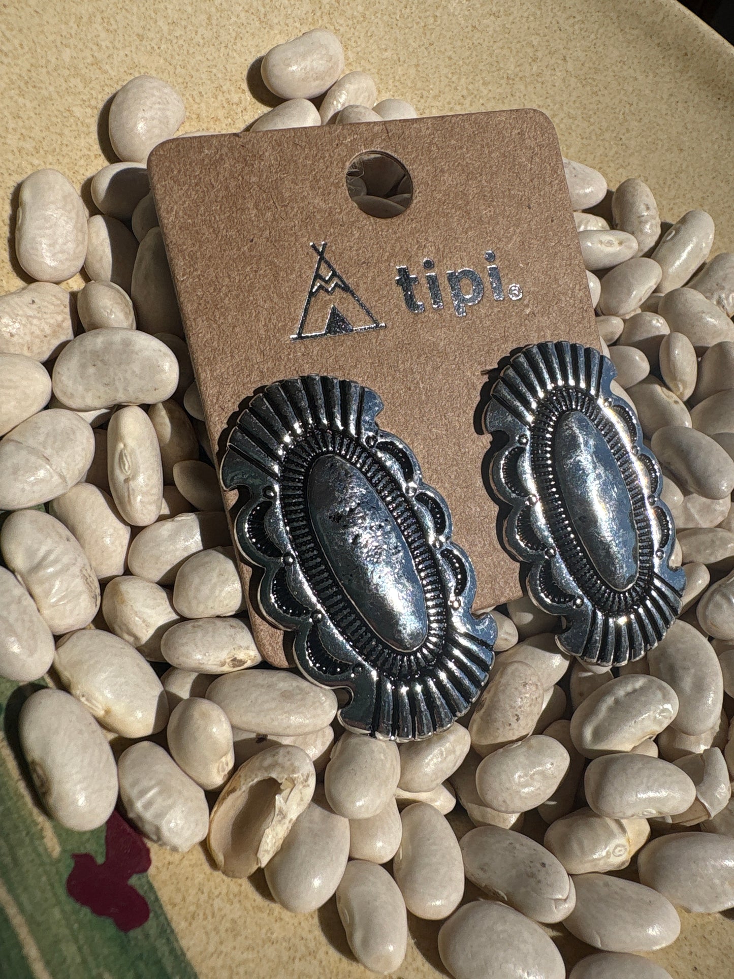 Oval Concho Studs