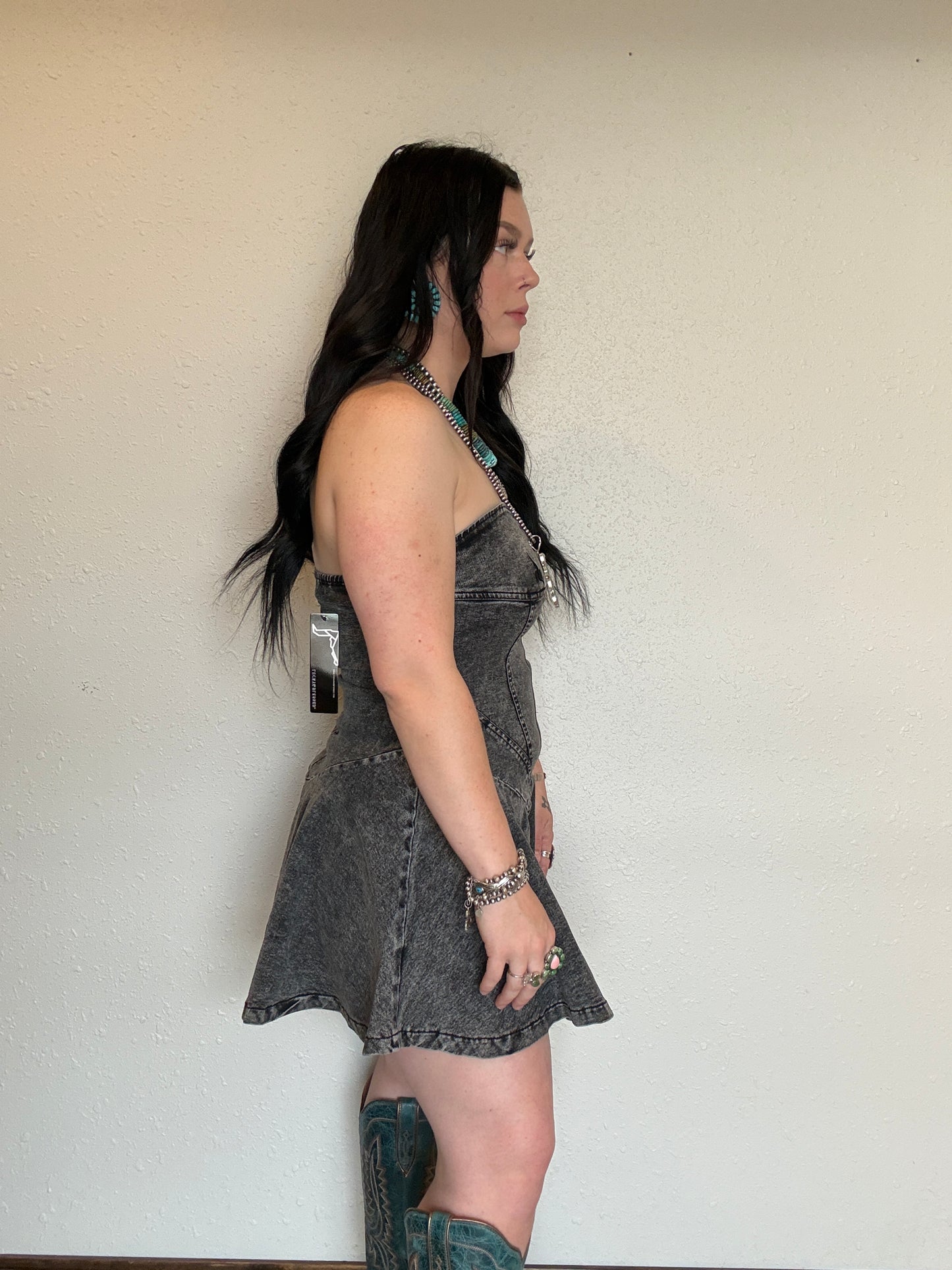 The West Denim Romper