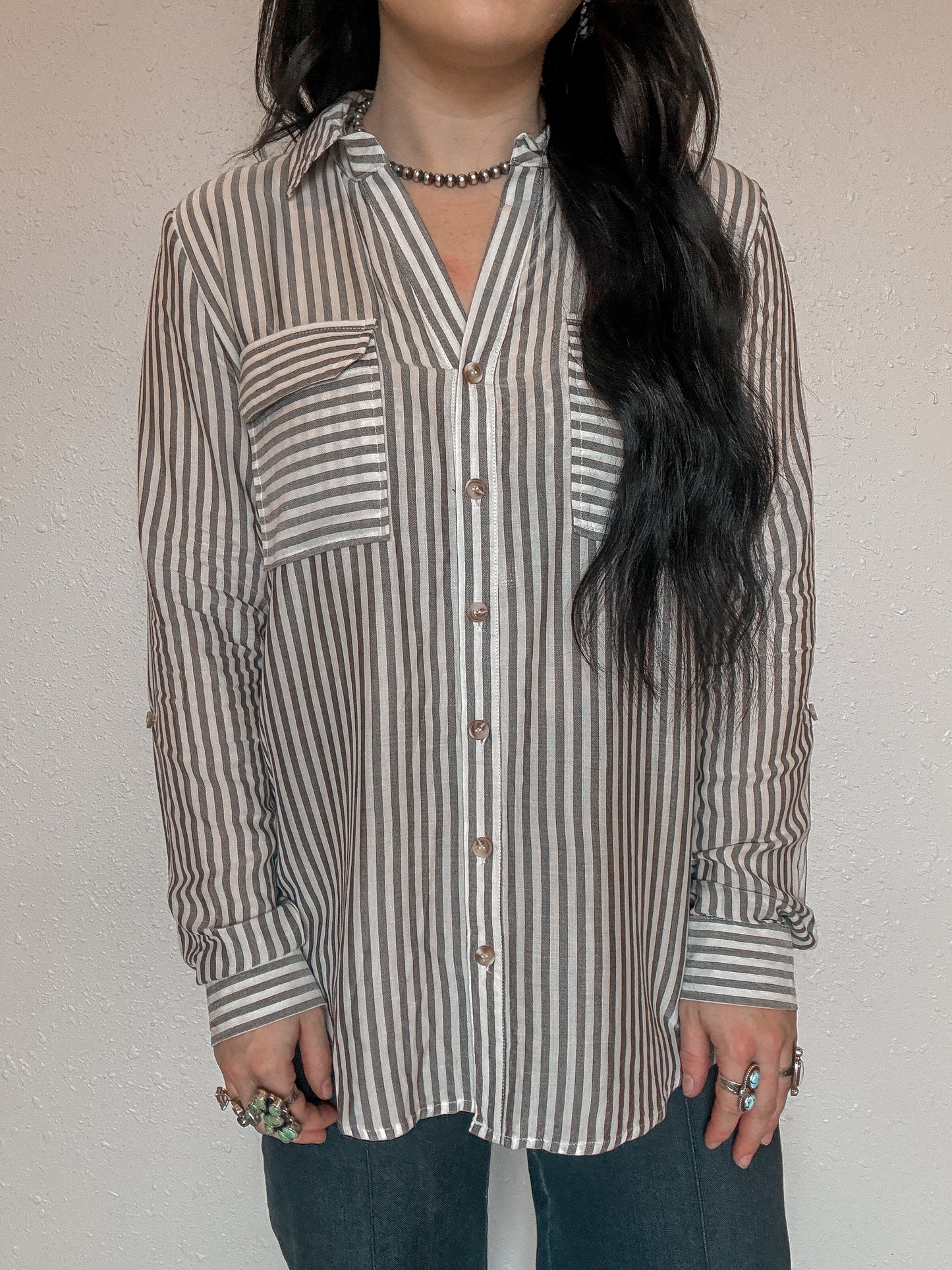 The Mesa Button Up *Black