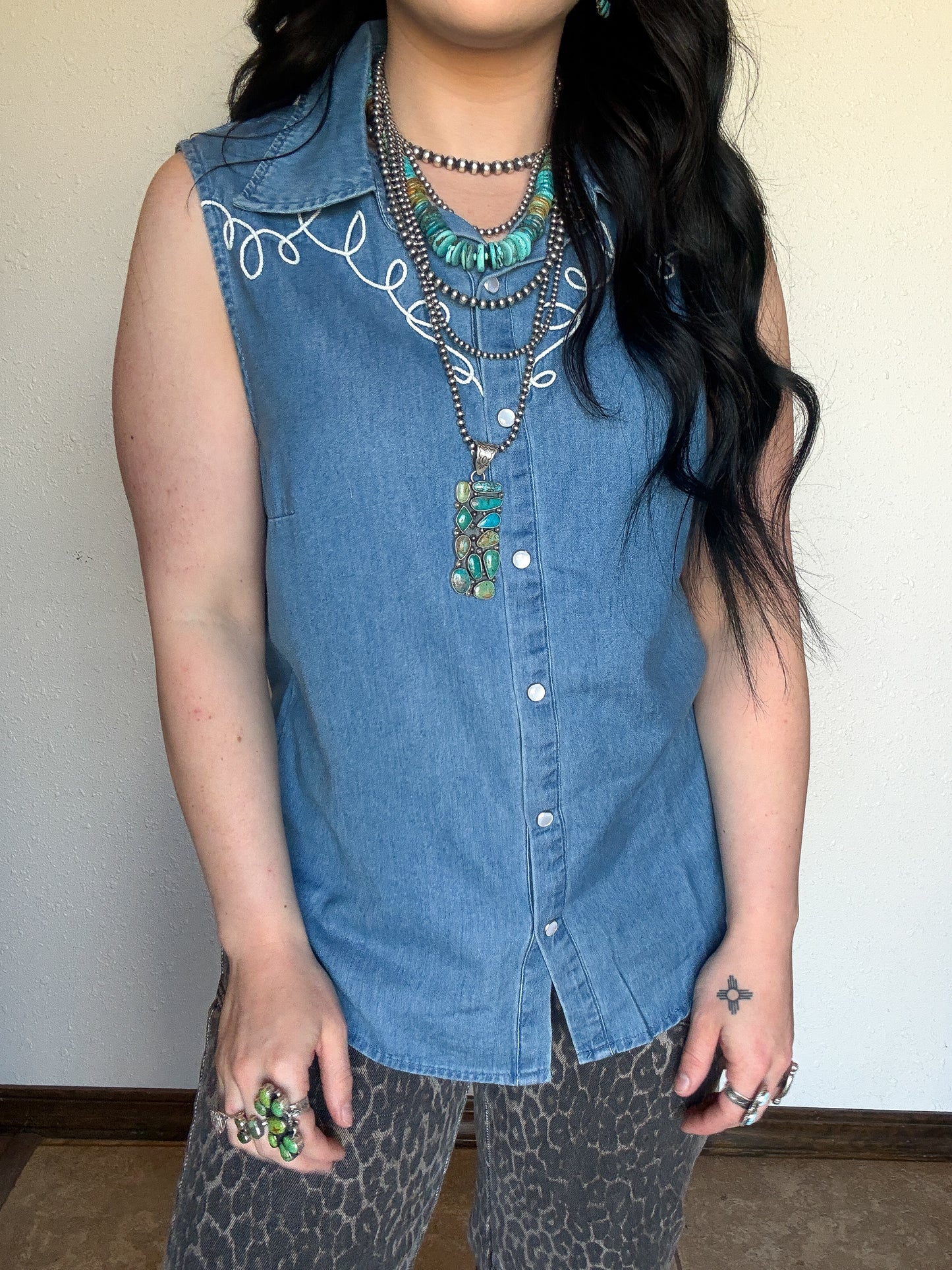 Dallas Denim Tank