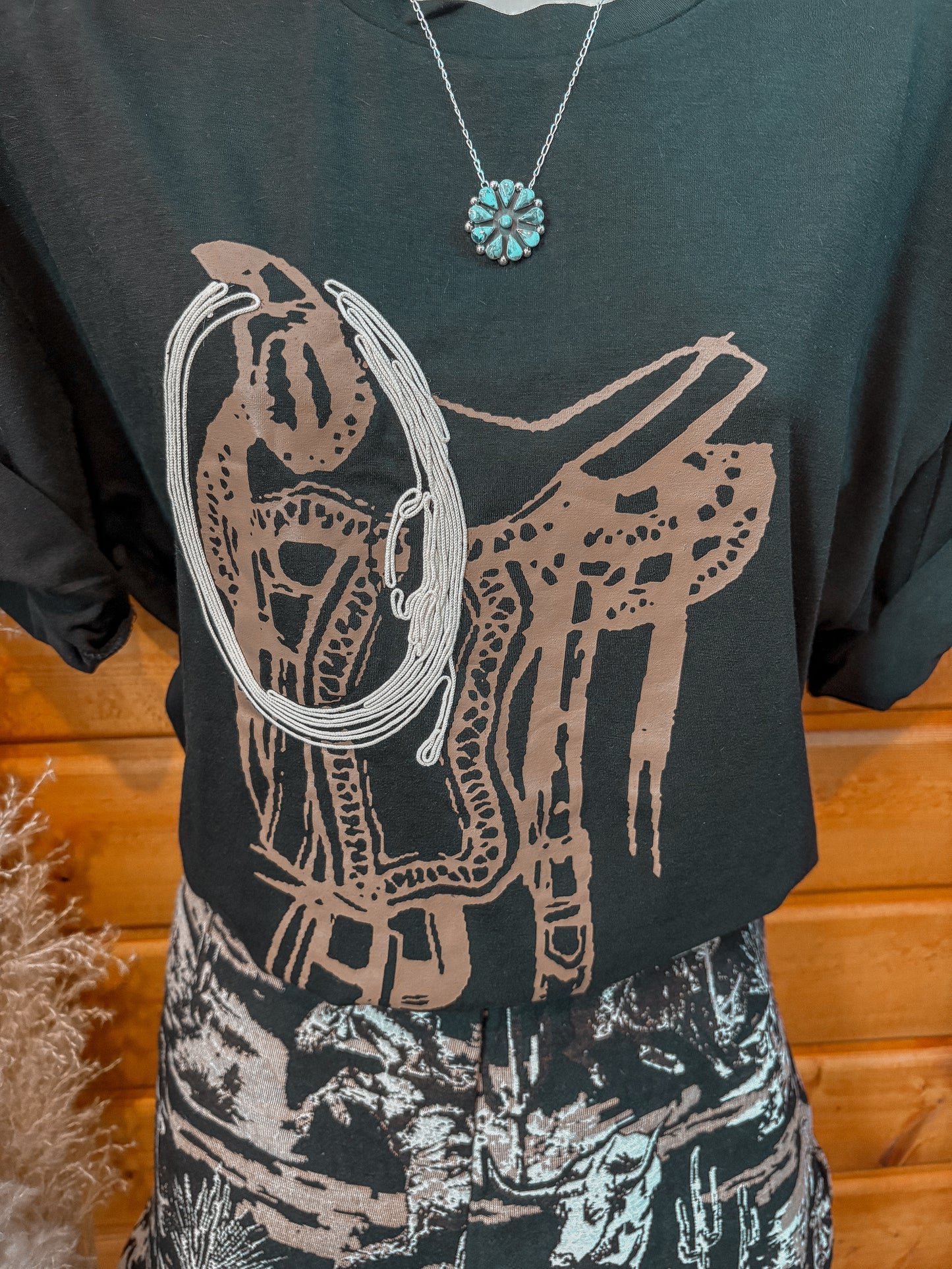 The Ropers Saddle Tee