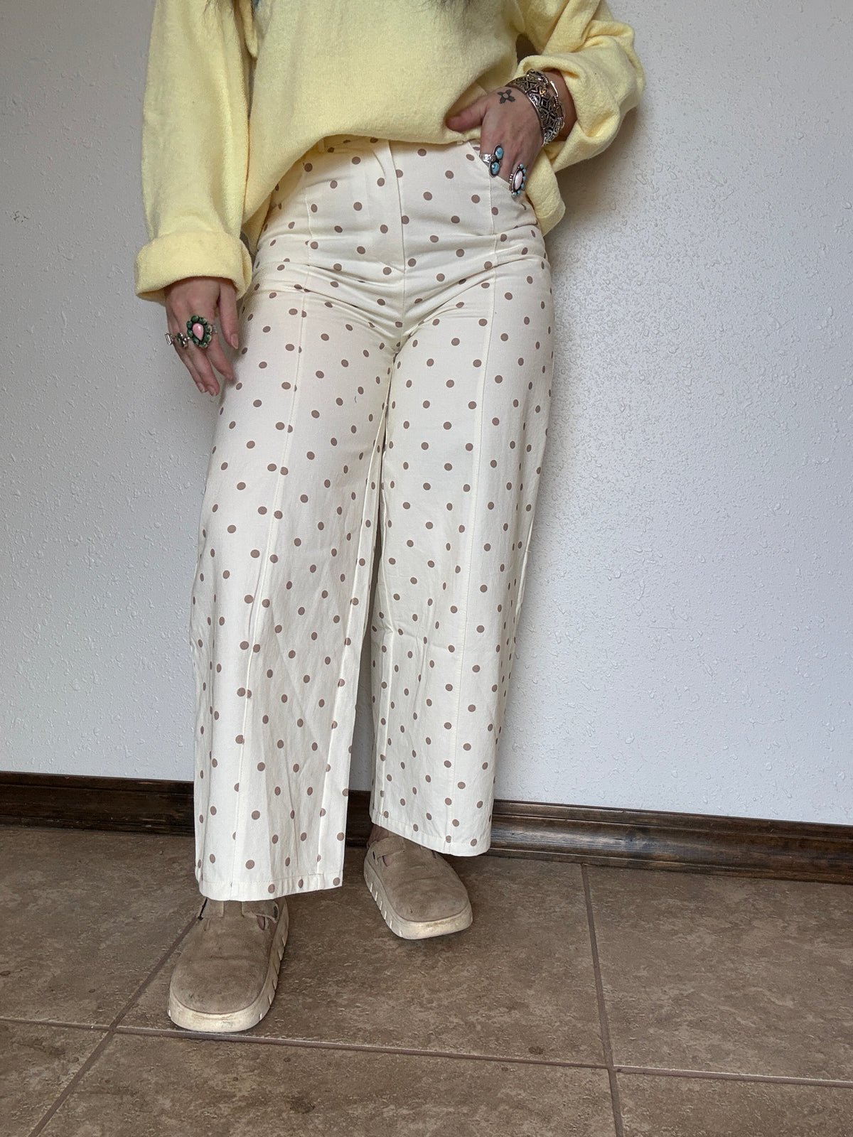 Fall Nights Polka Dot Pant