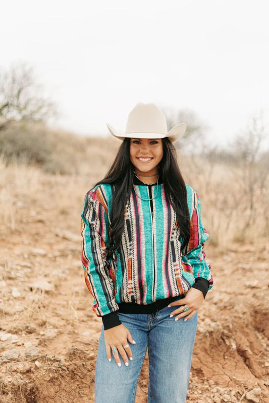 Serape Soft Shell Bomber PRE-ORDER