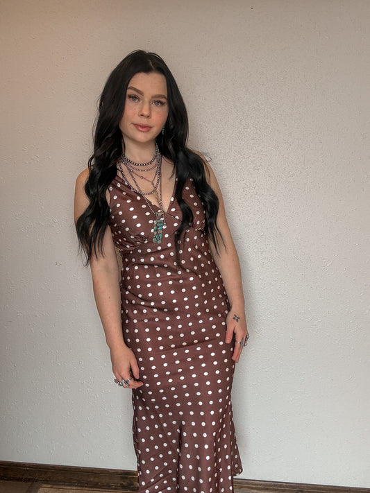 The Casanova Polka Dot Dress