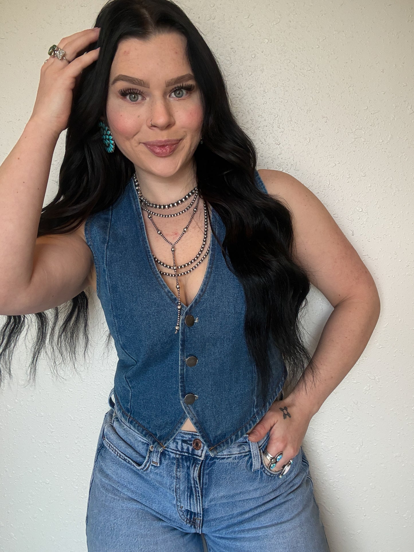 The Perfect Denim Vest