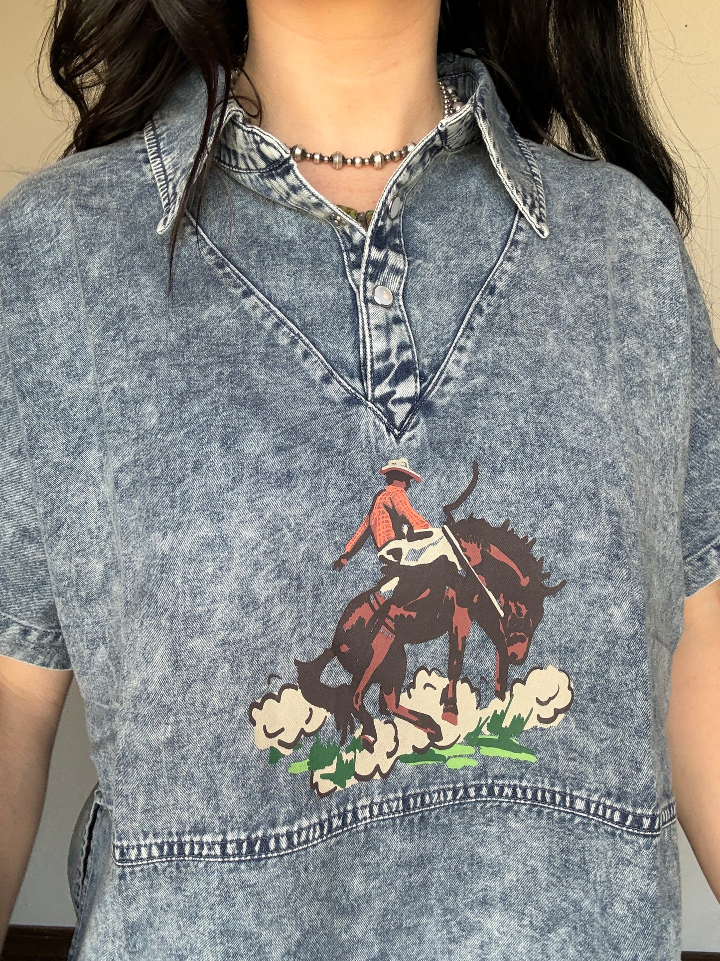 The Mane Denim Top