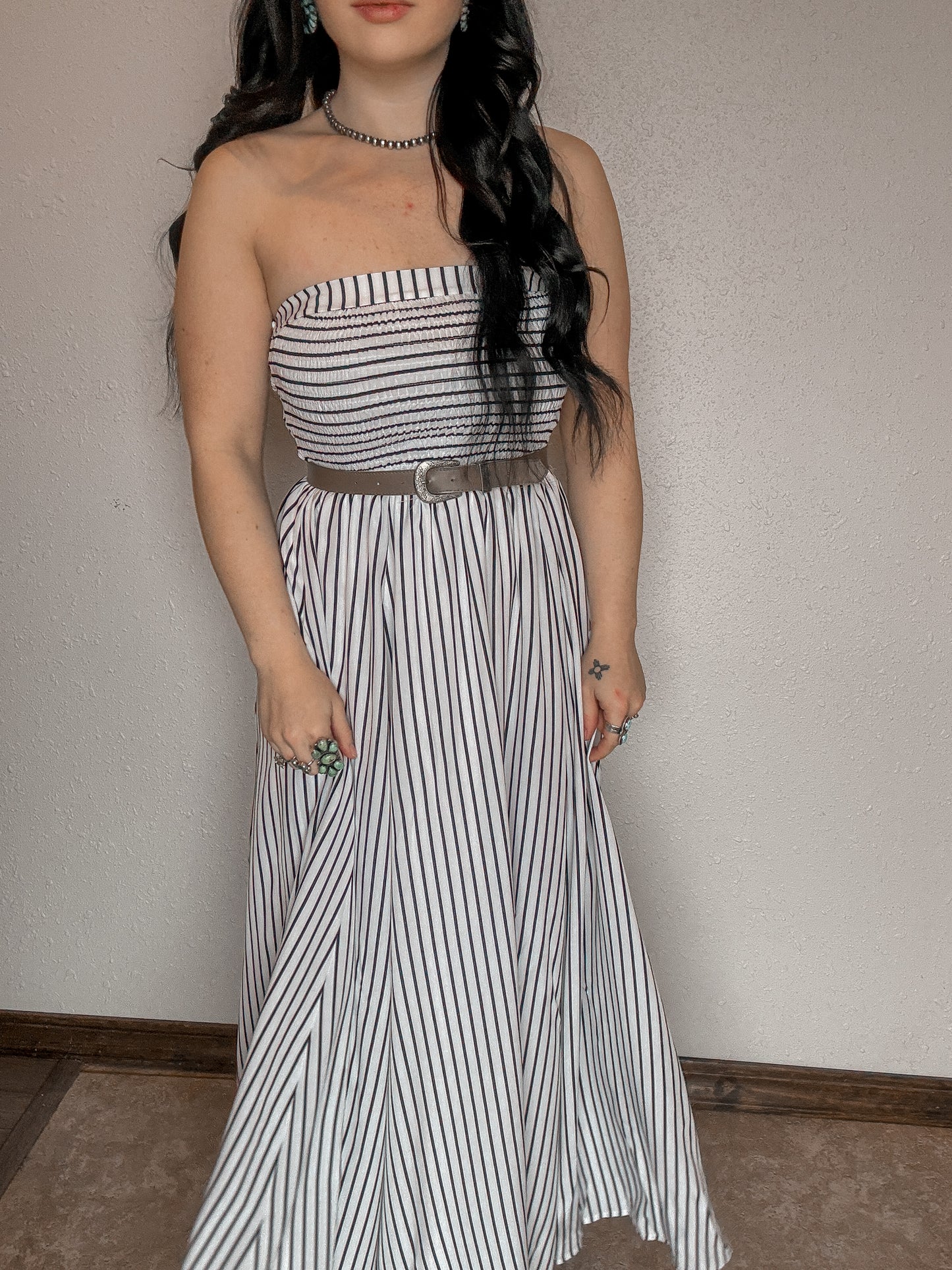 The Saguaro Strapless Dress