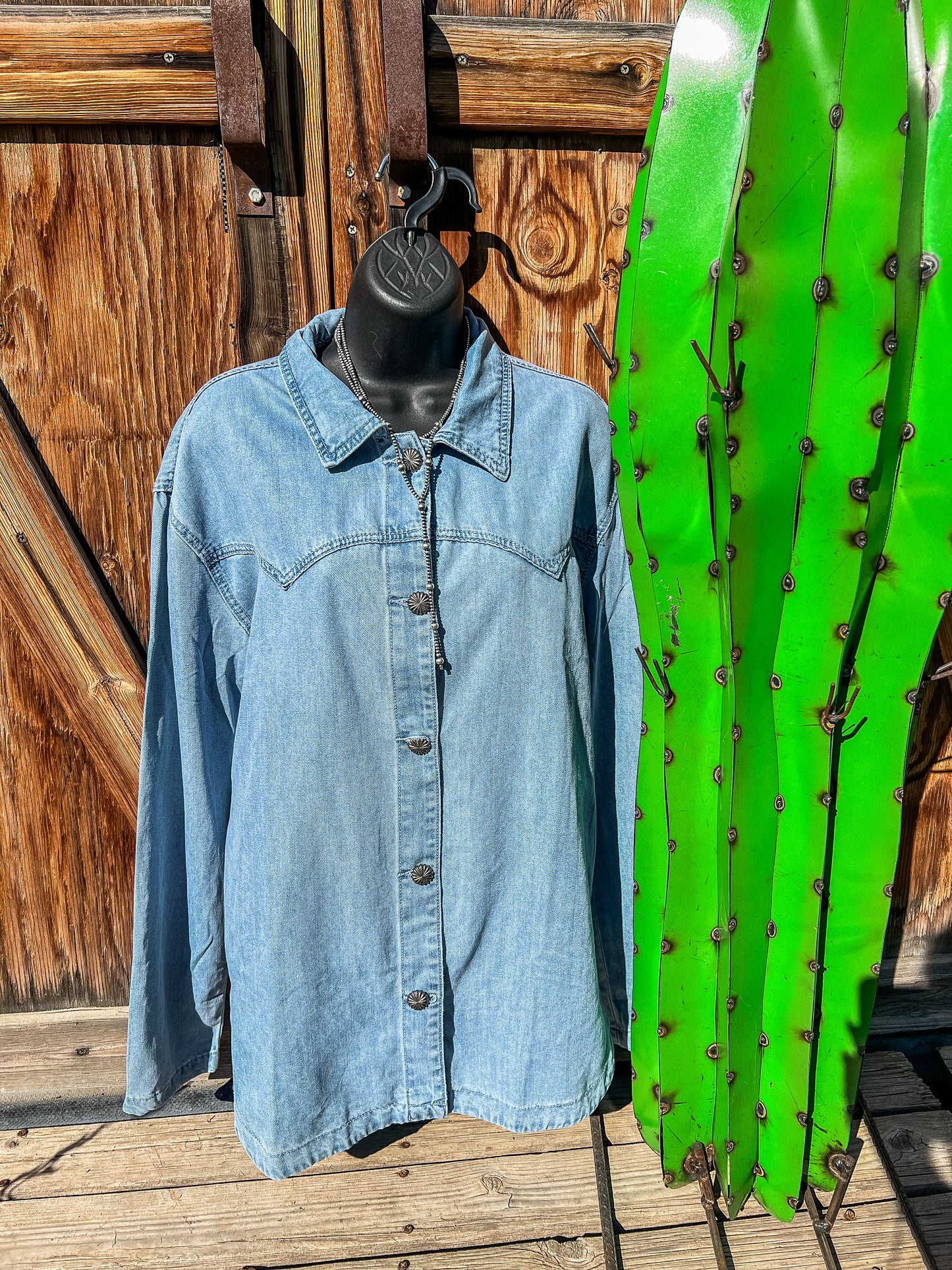 The Homesteader Denim Top