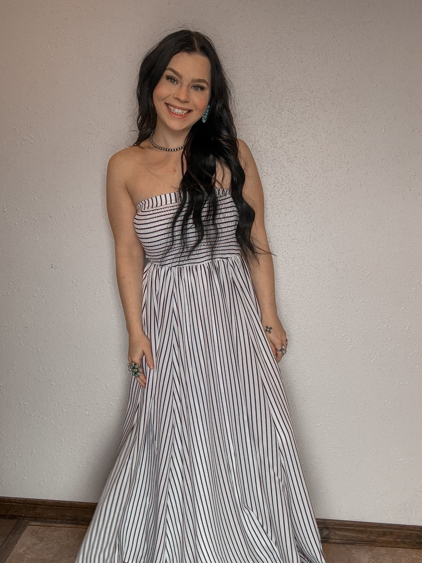 The Saguaro Strapless Dress