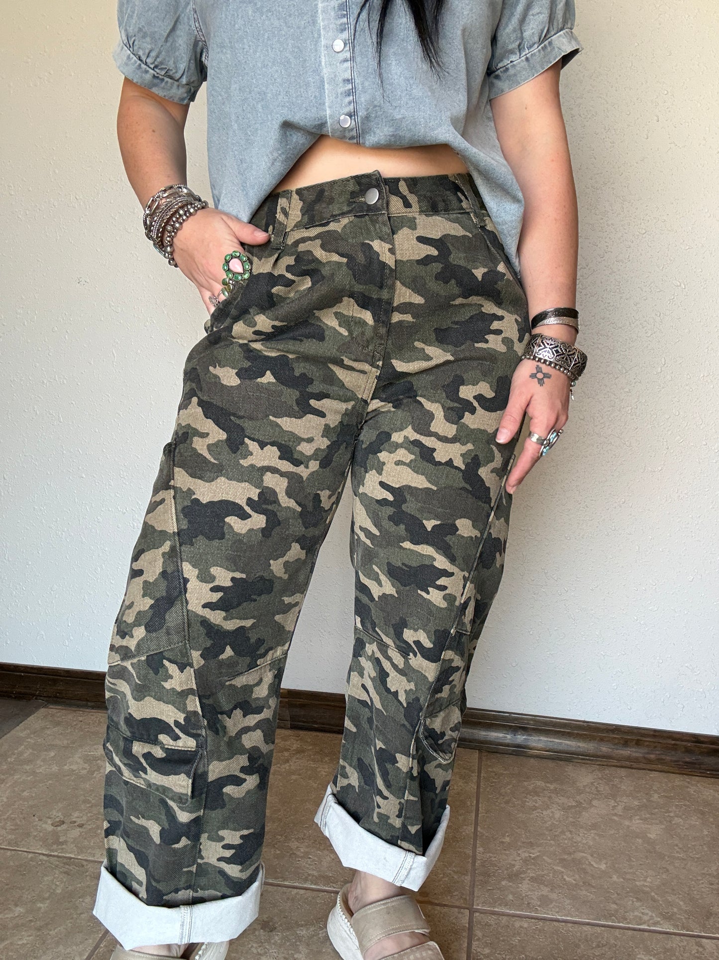 The Castaway Camo Cargo Pants