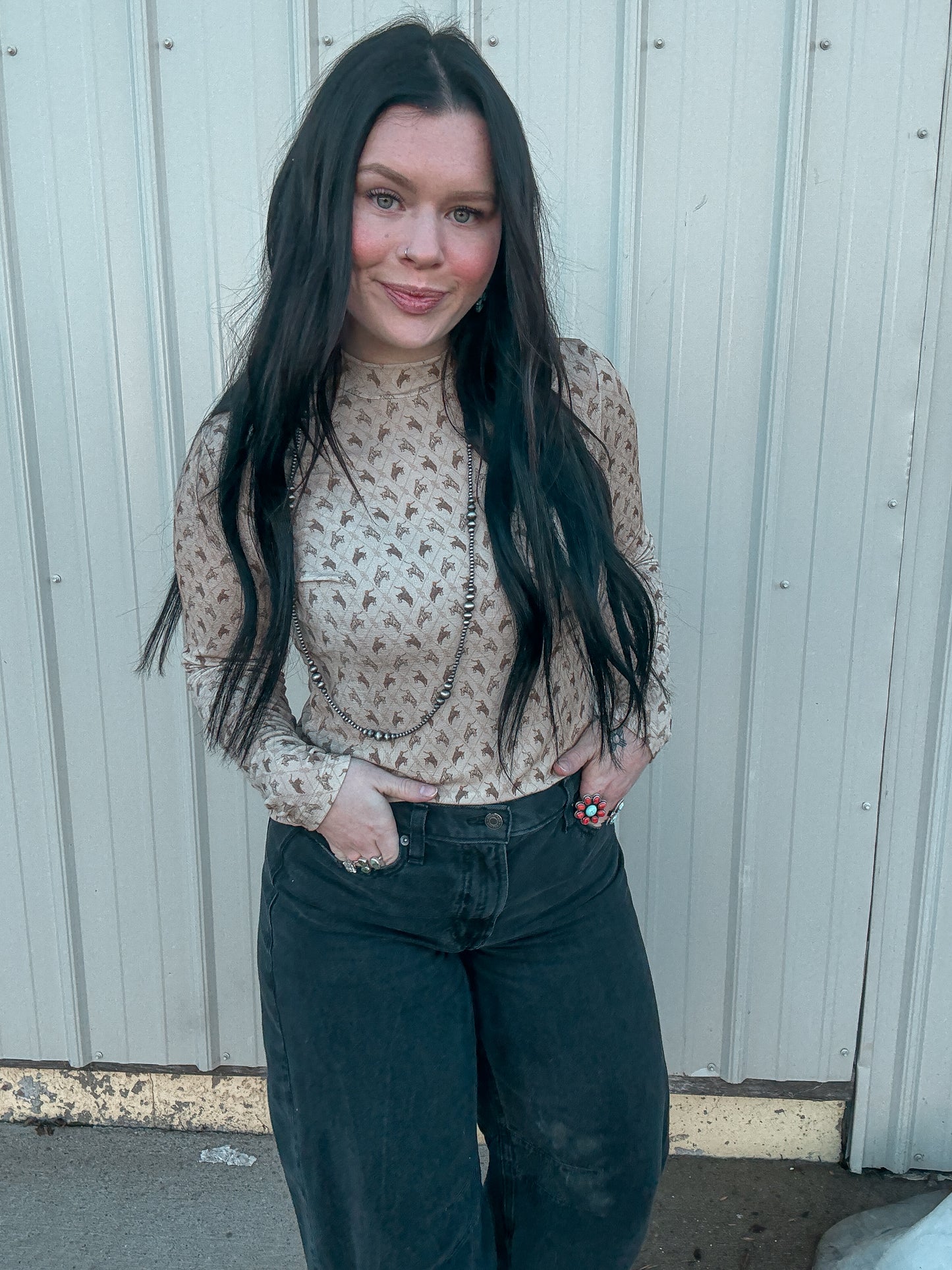 The Western Bronc Long Sleeve