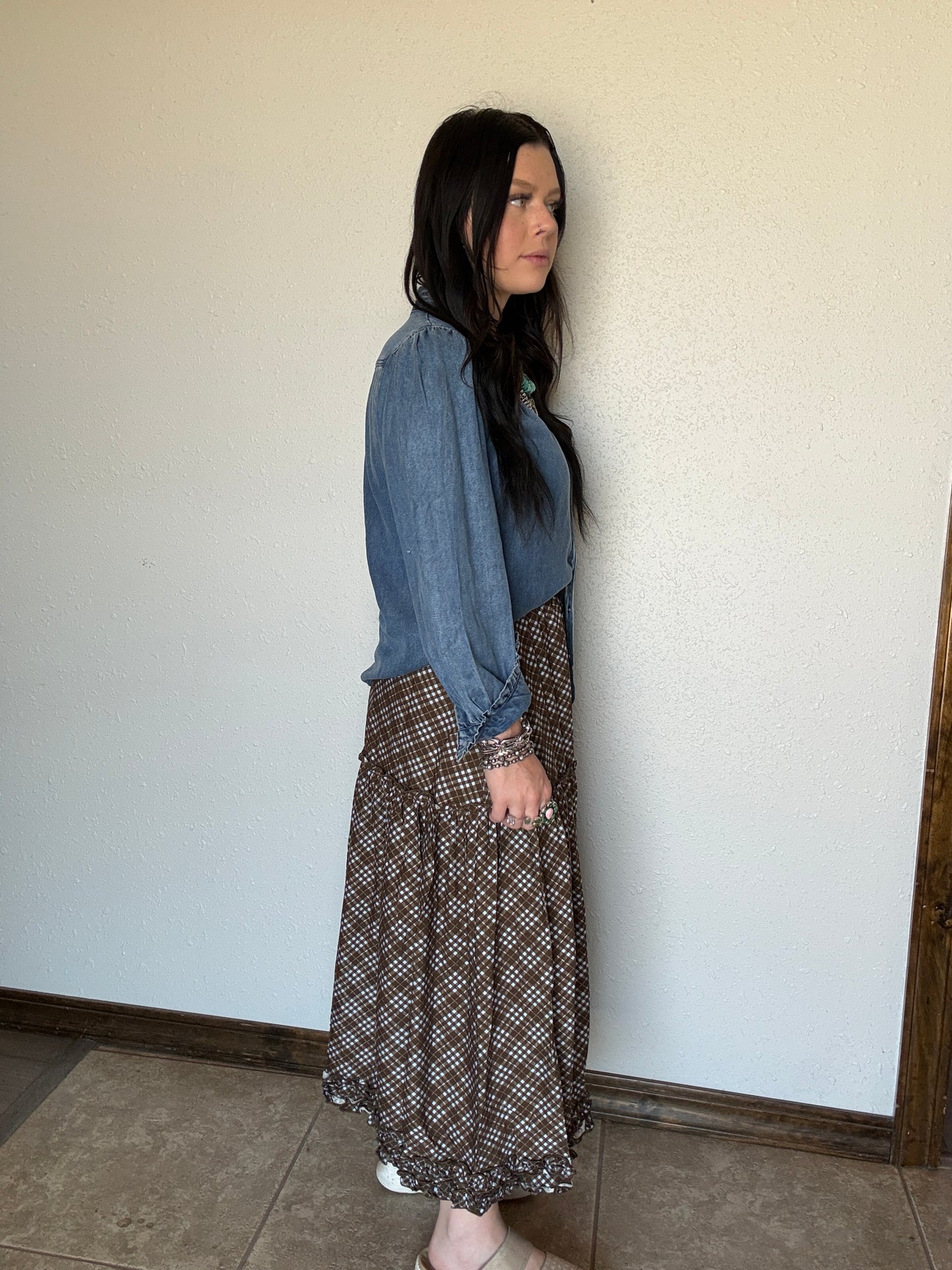 Prairie Picnic Maxi Skirt