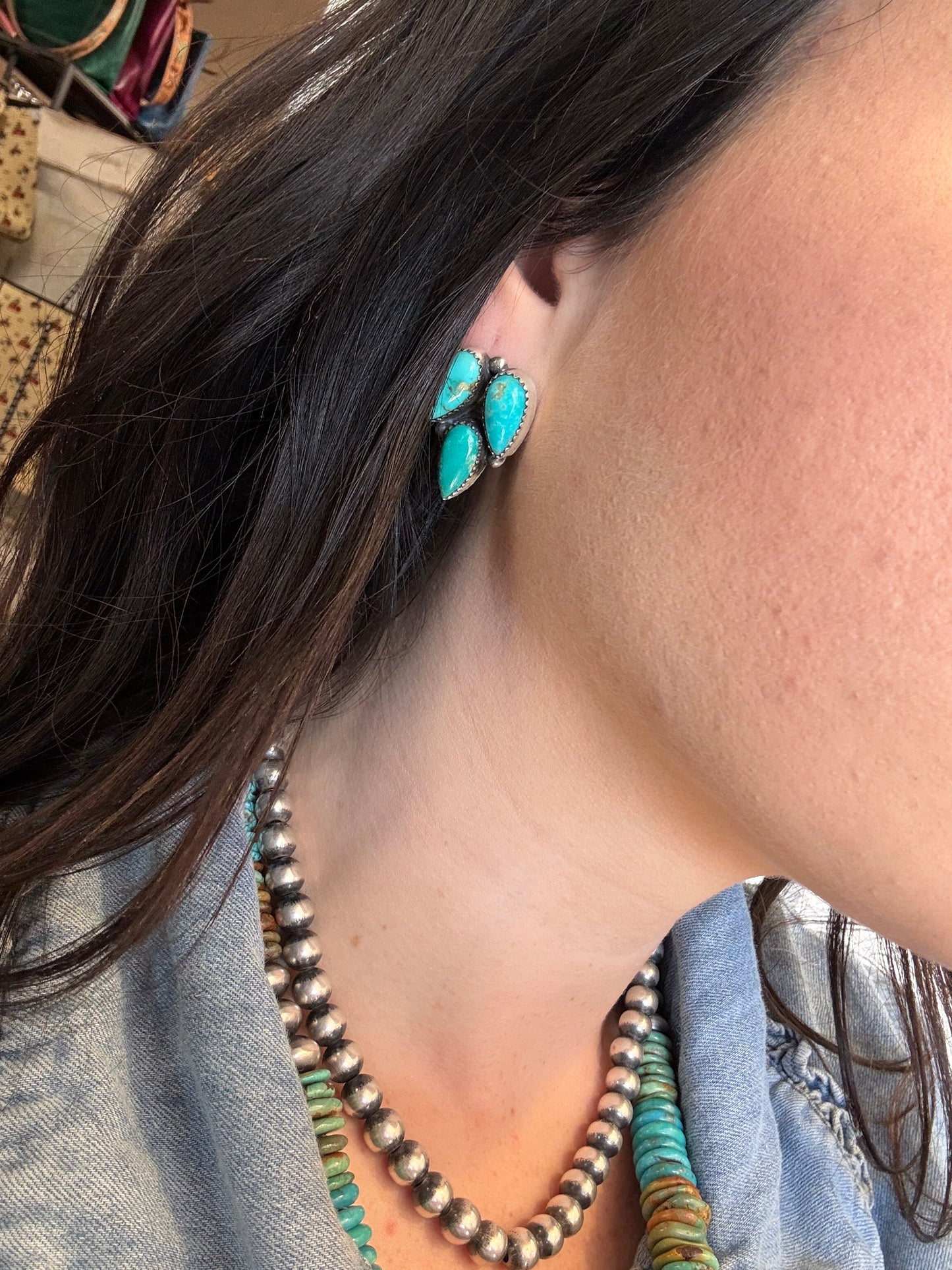 Debra Smith Handmade Cluster Studs