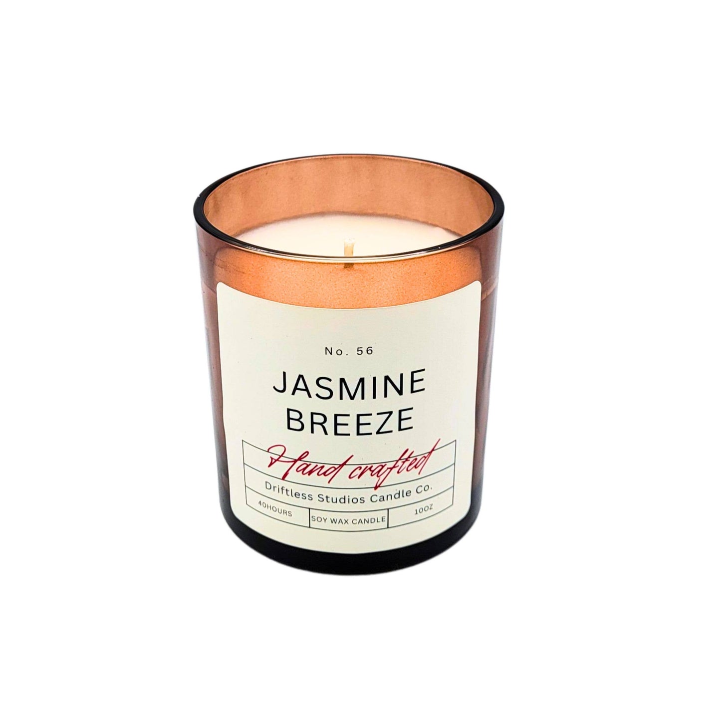Jasmine Breeze Soy Wax Candle