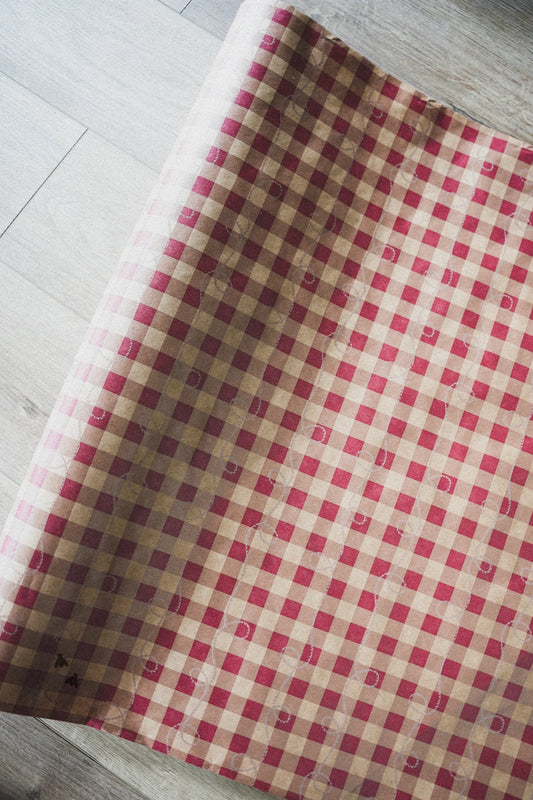 Wrapping Paper *Gingham Rope