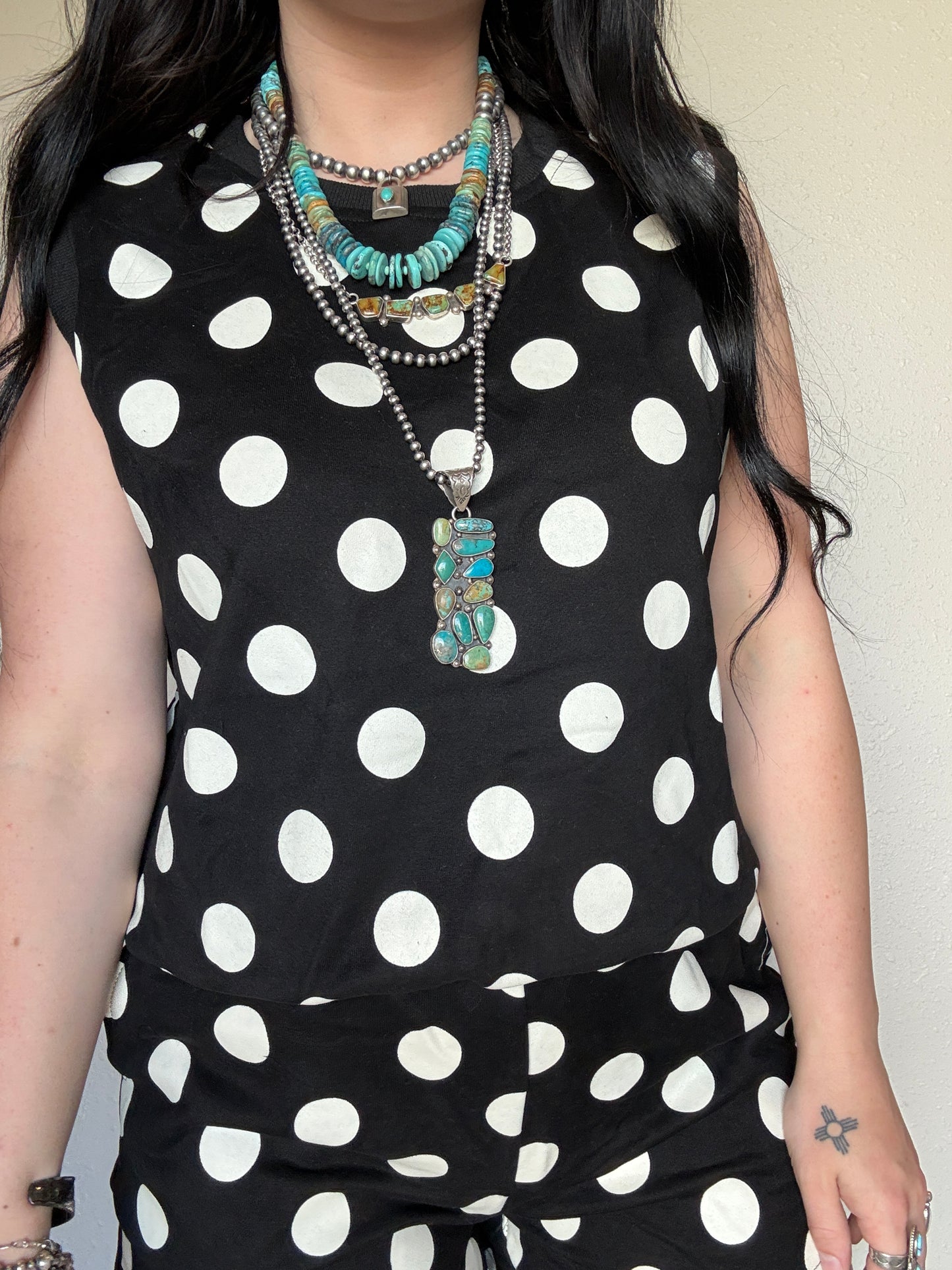 The Avery Polka Dot Lounge Set