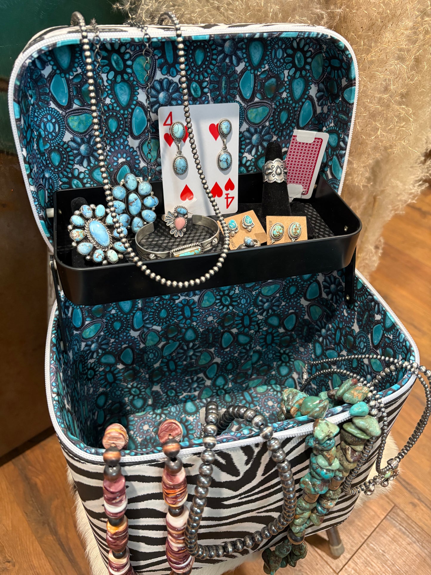 The Zebra Girl Travel Case