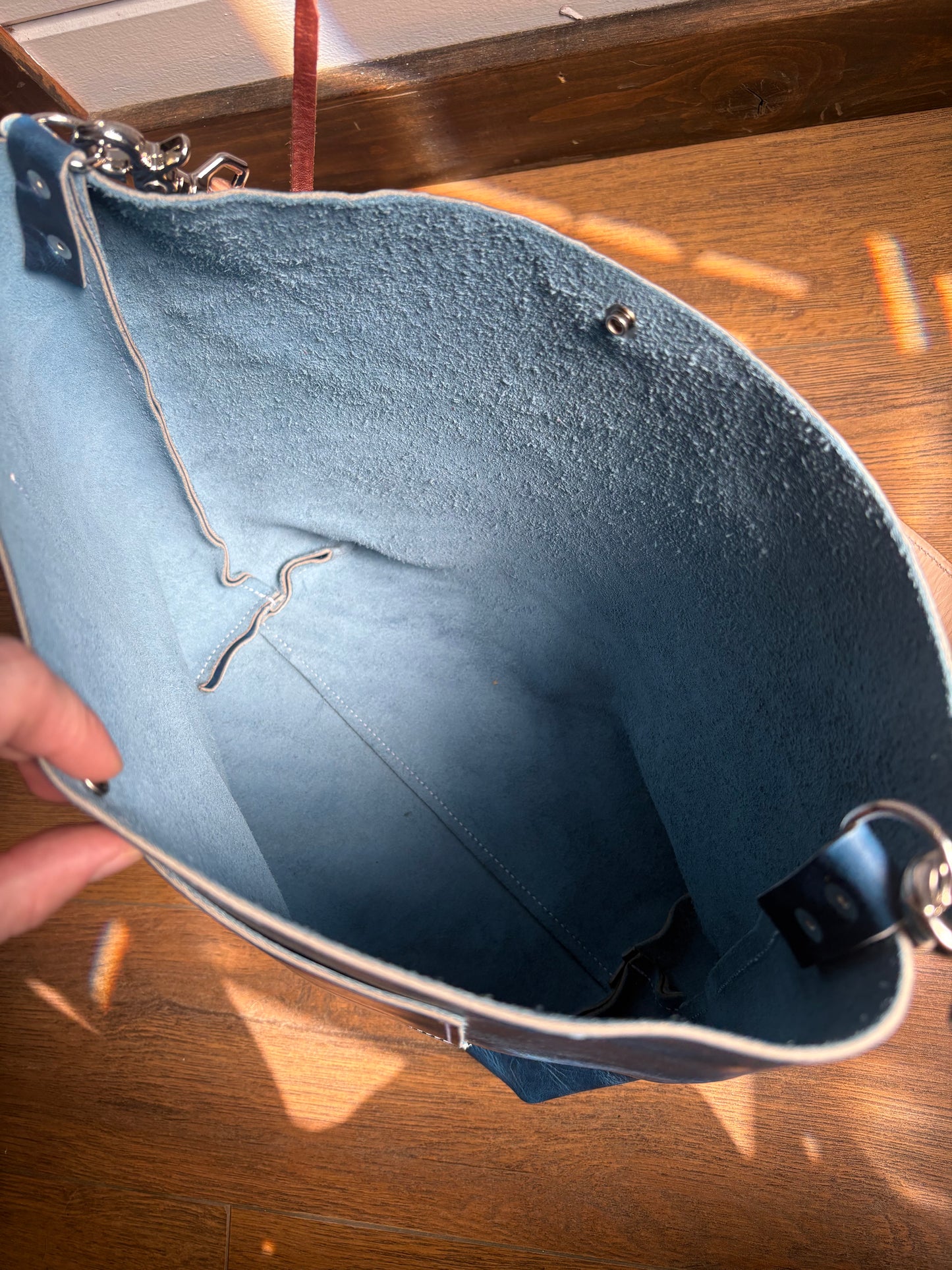 Wild Ponies Tote Bag *Blue