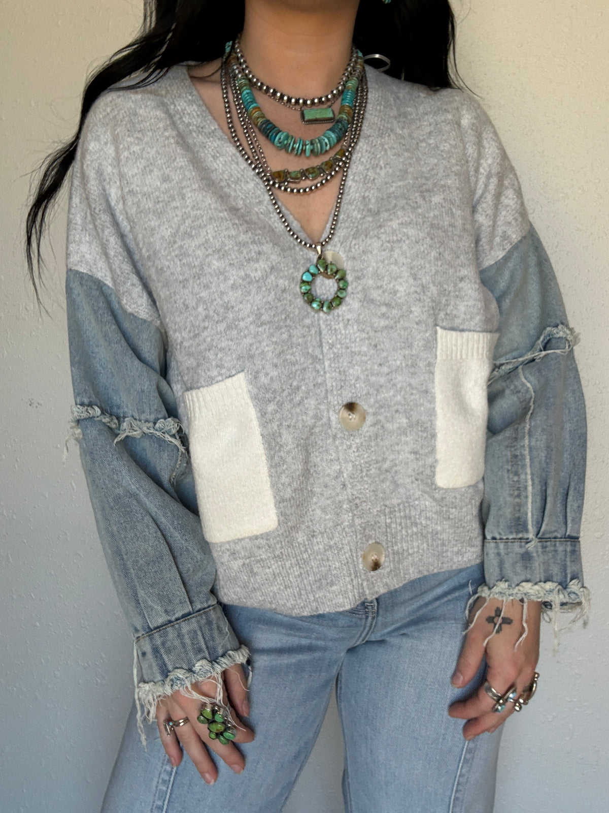 The Dandy Denim Cardigan