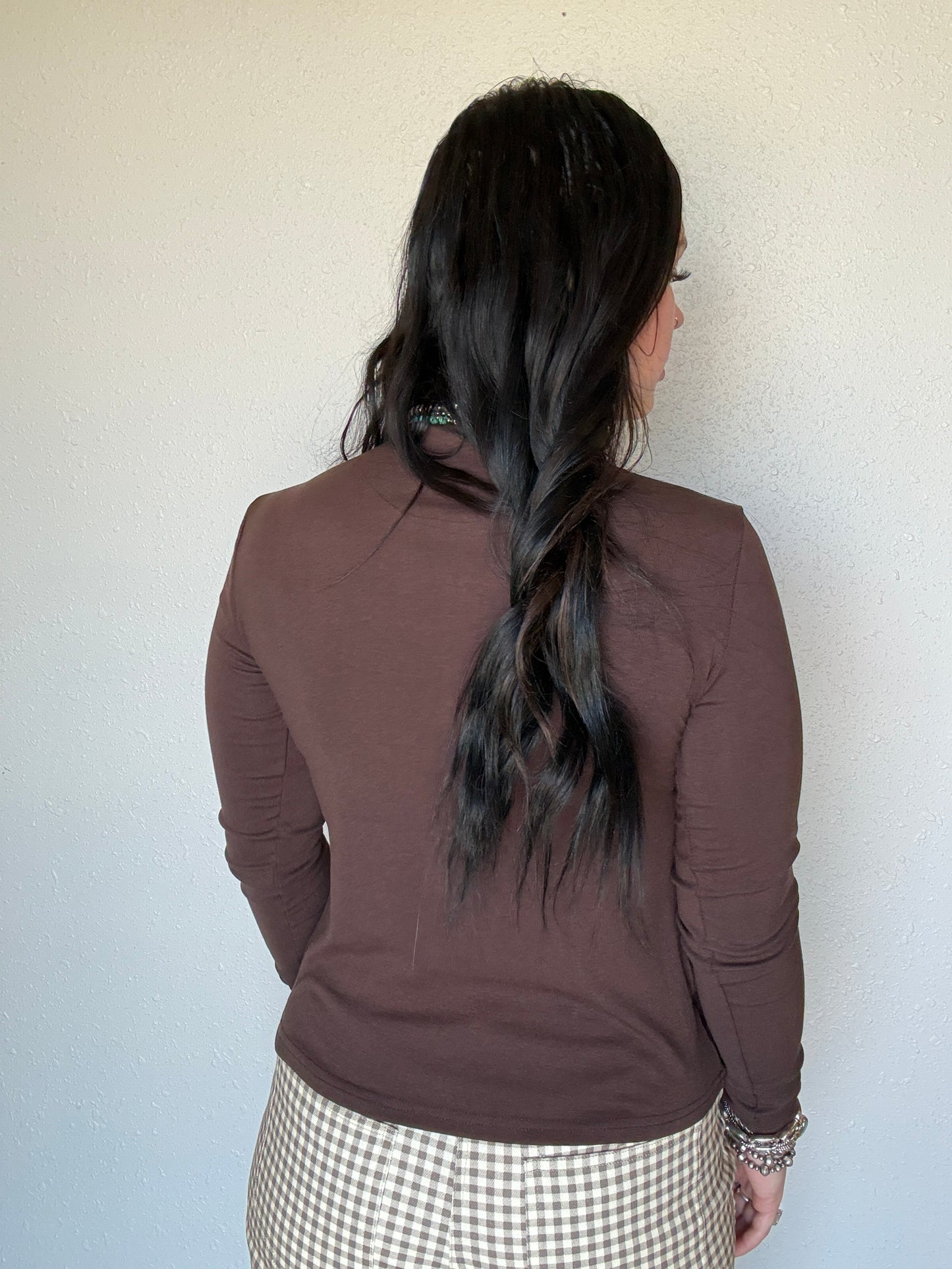 The Bay Pony Long Sleeve Mock Neck
