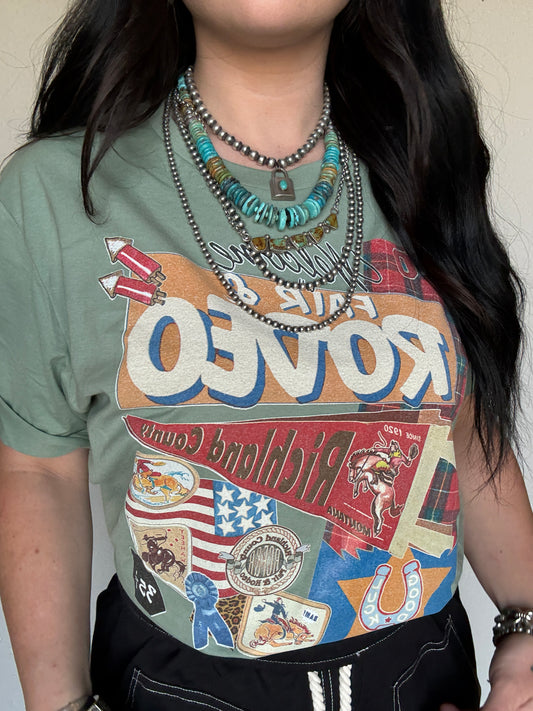 Custom XOXO Art Richland Co Fair Tee