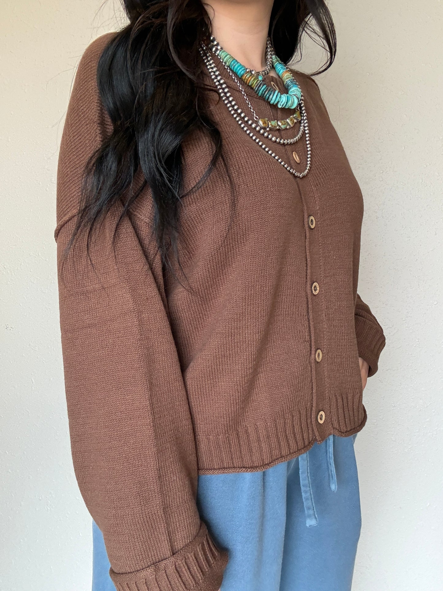 The Bay Pony Button Up Knit