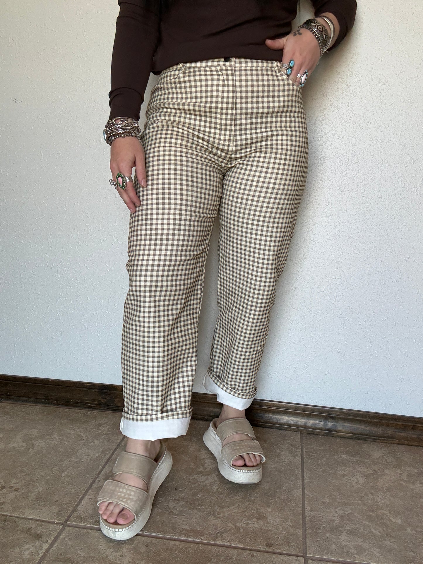 The Cowboy Check Pants