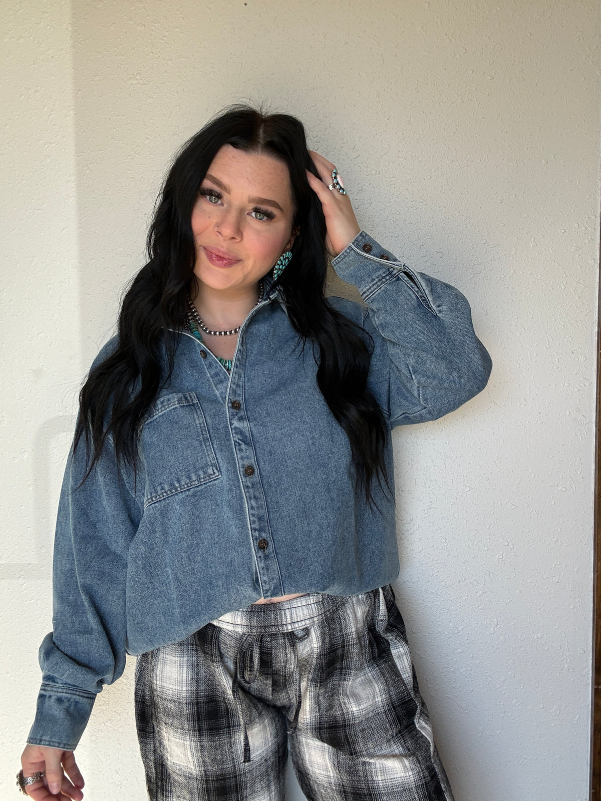 The Daily Denim Long Sleeve
