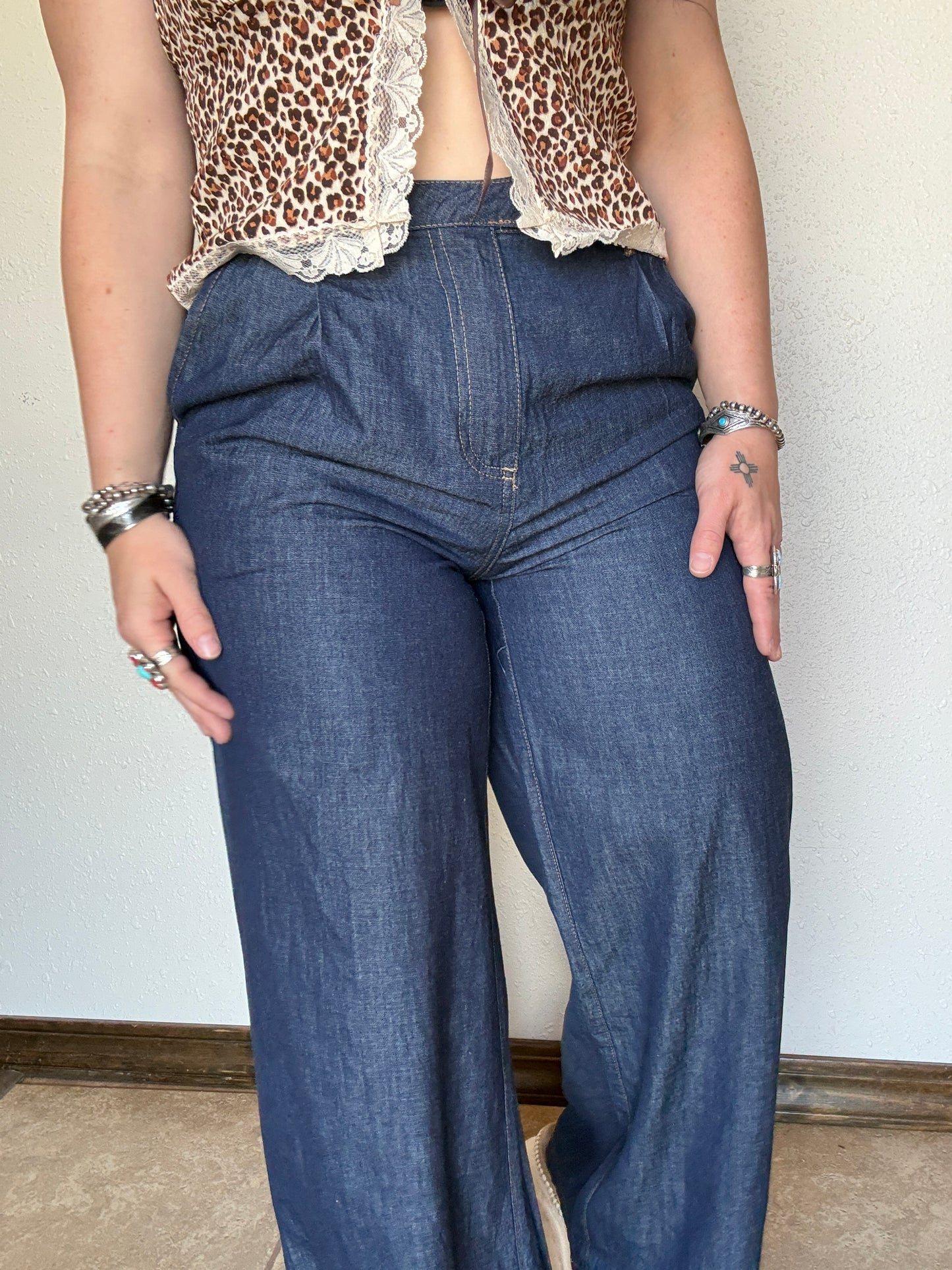 The Skyline Wide Leg Denim