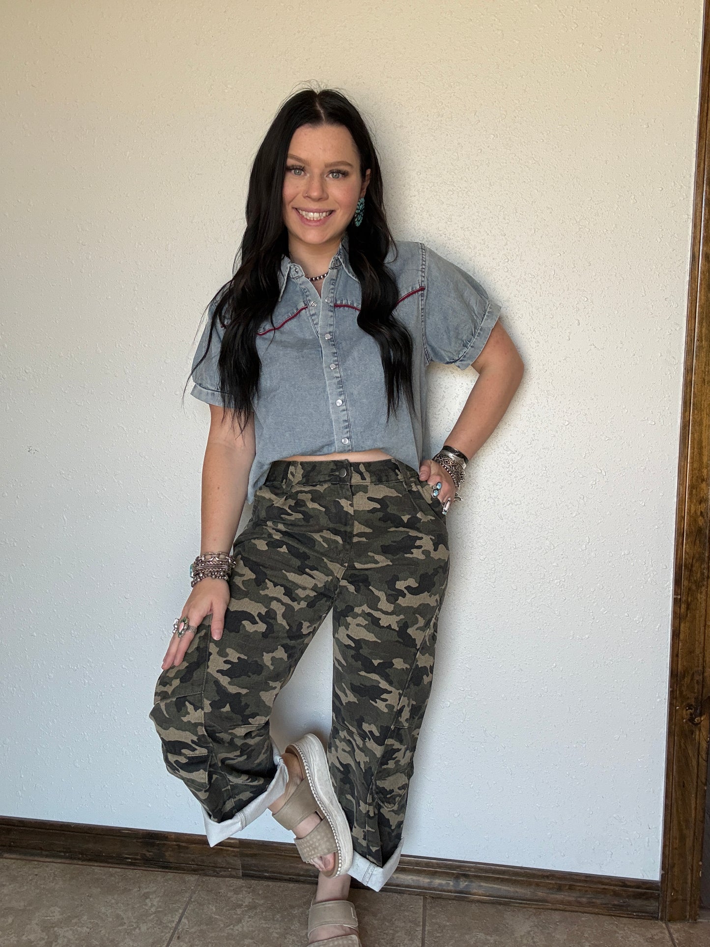 The Castaway Camo Cargo Pants