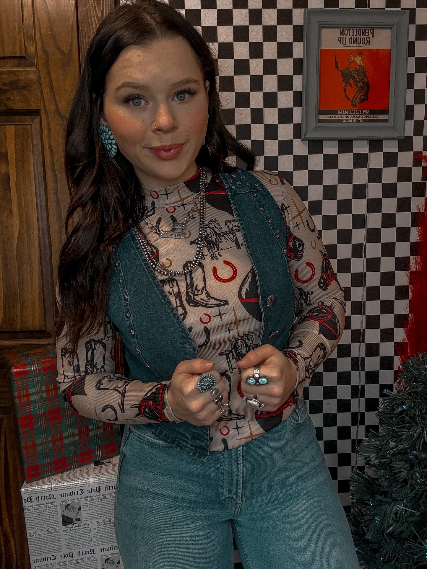 Vintage Western Long Sleeve