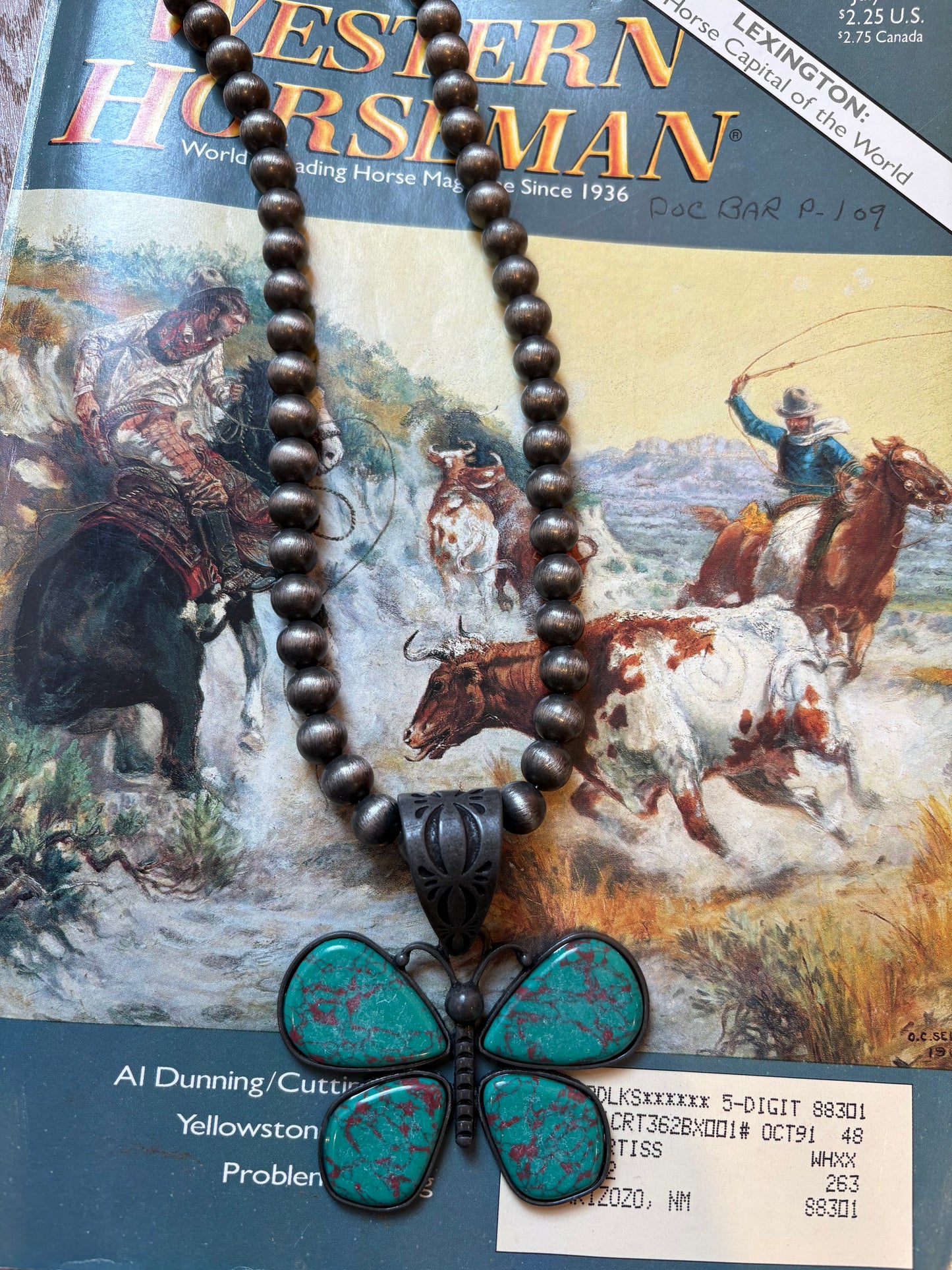 The May Butterfly Necklace