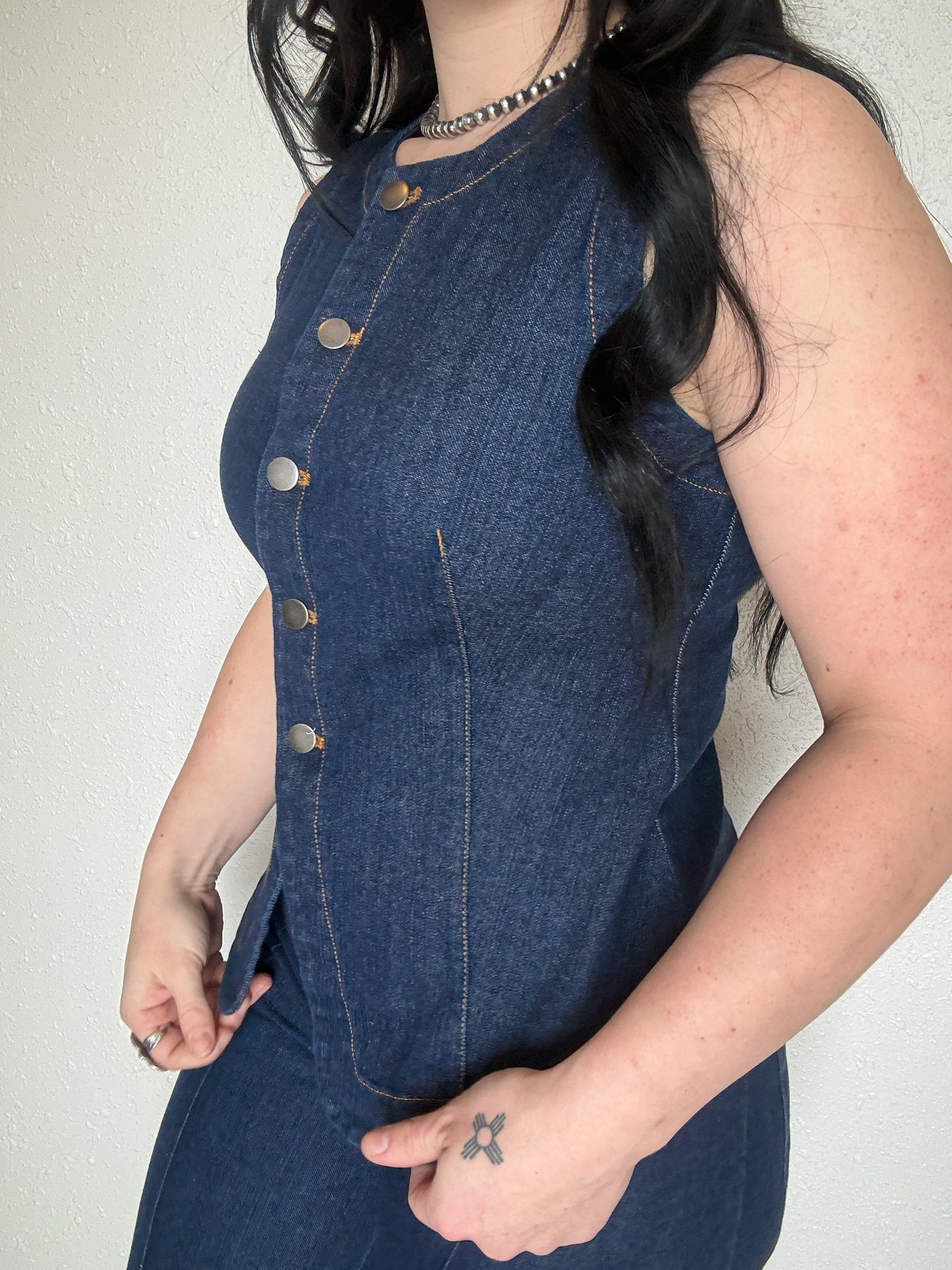 The Tucson Denim *Vest