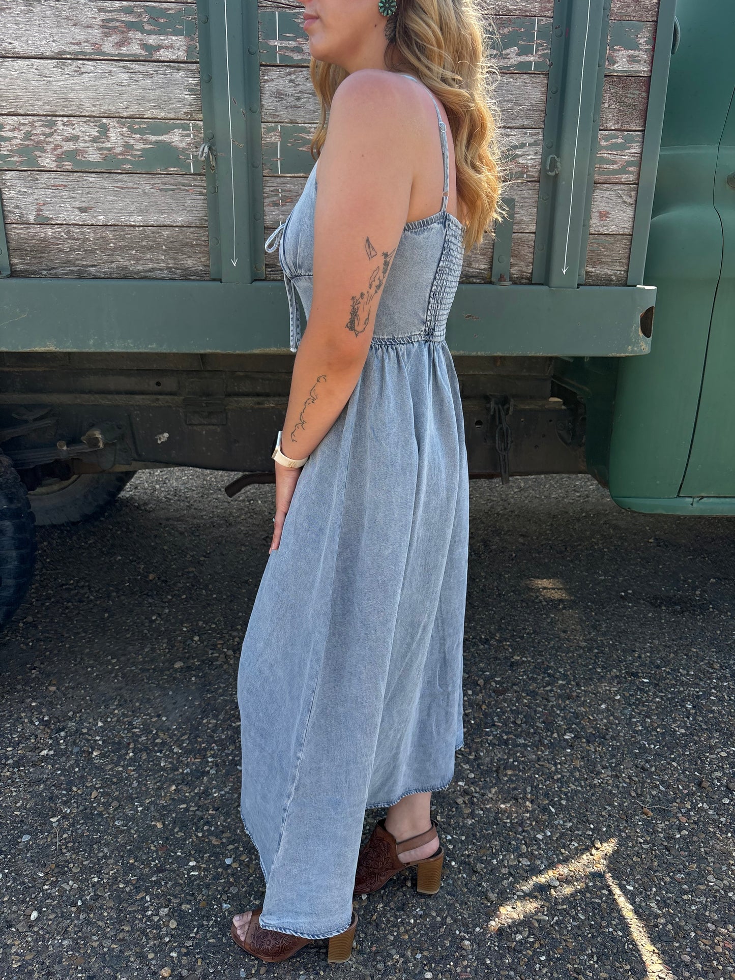 The Firework Denim Dress