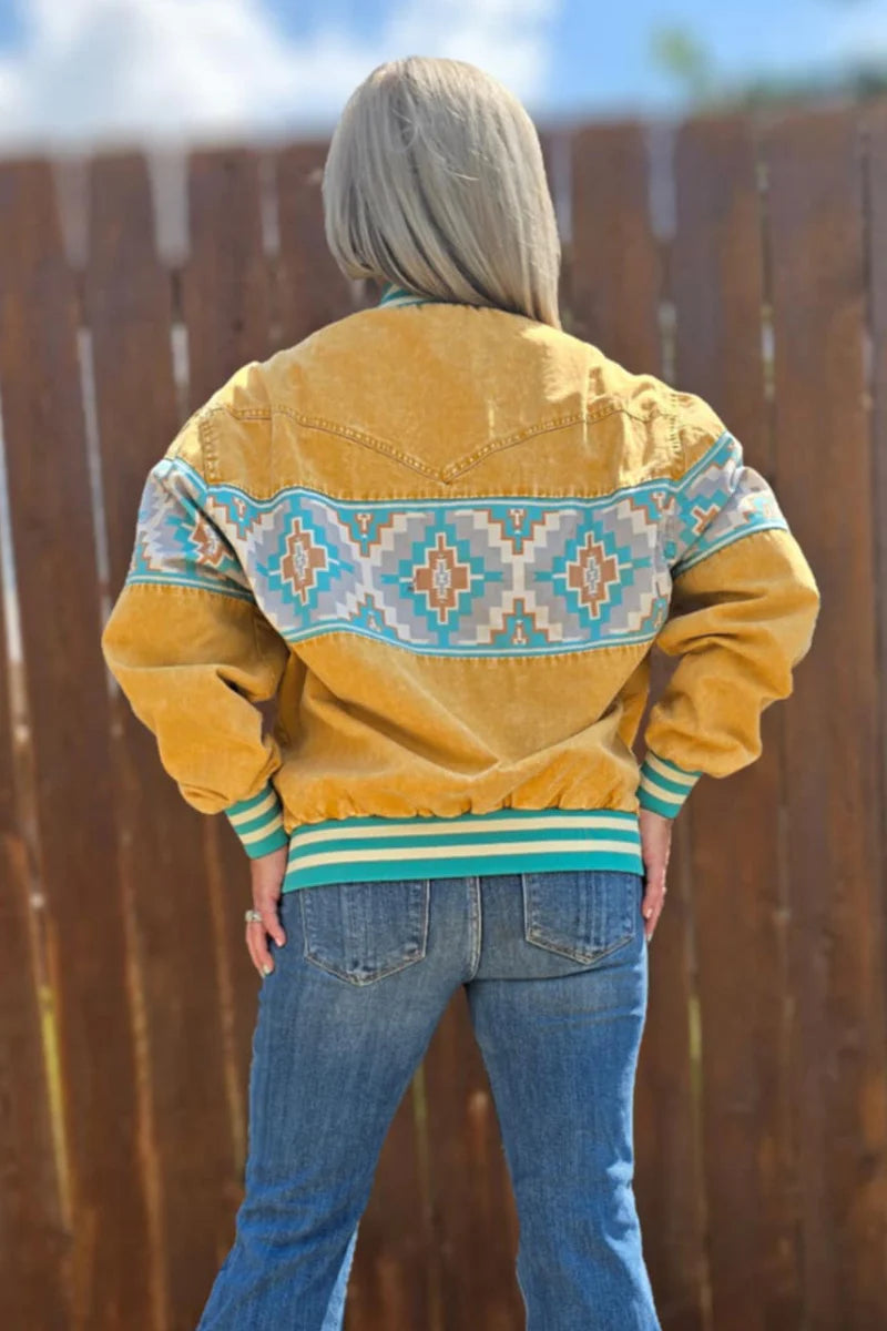 90’s Bomber *Mustard PRE-ORDER