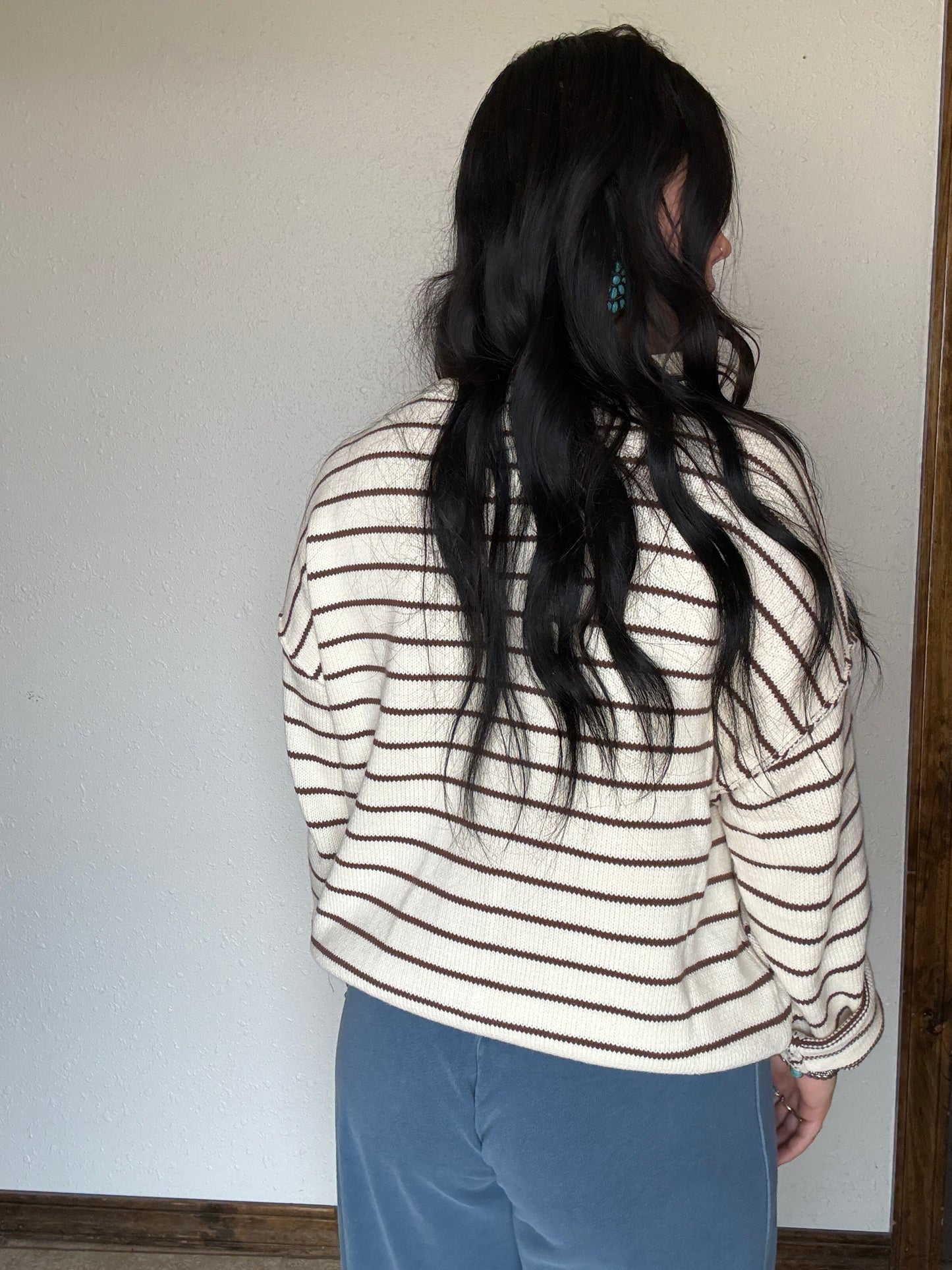 The Carmel Stripe Sweater