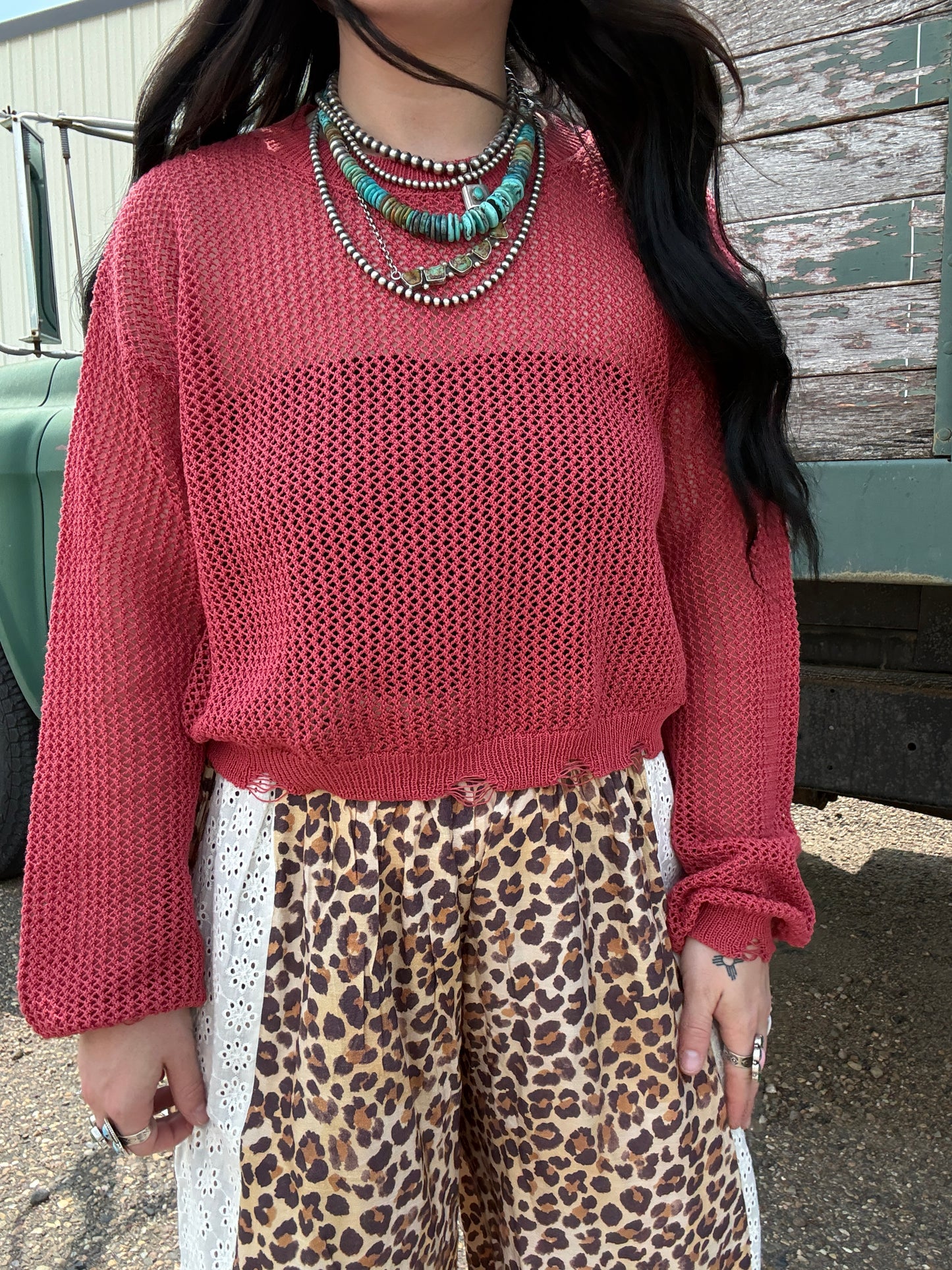 The Star Spangled Long Sleeve Knit