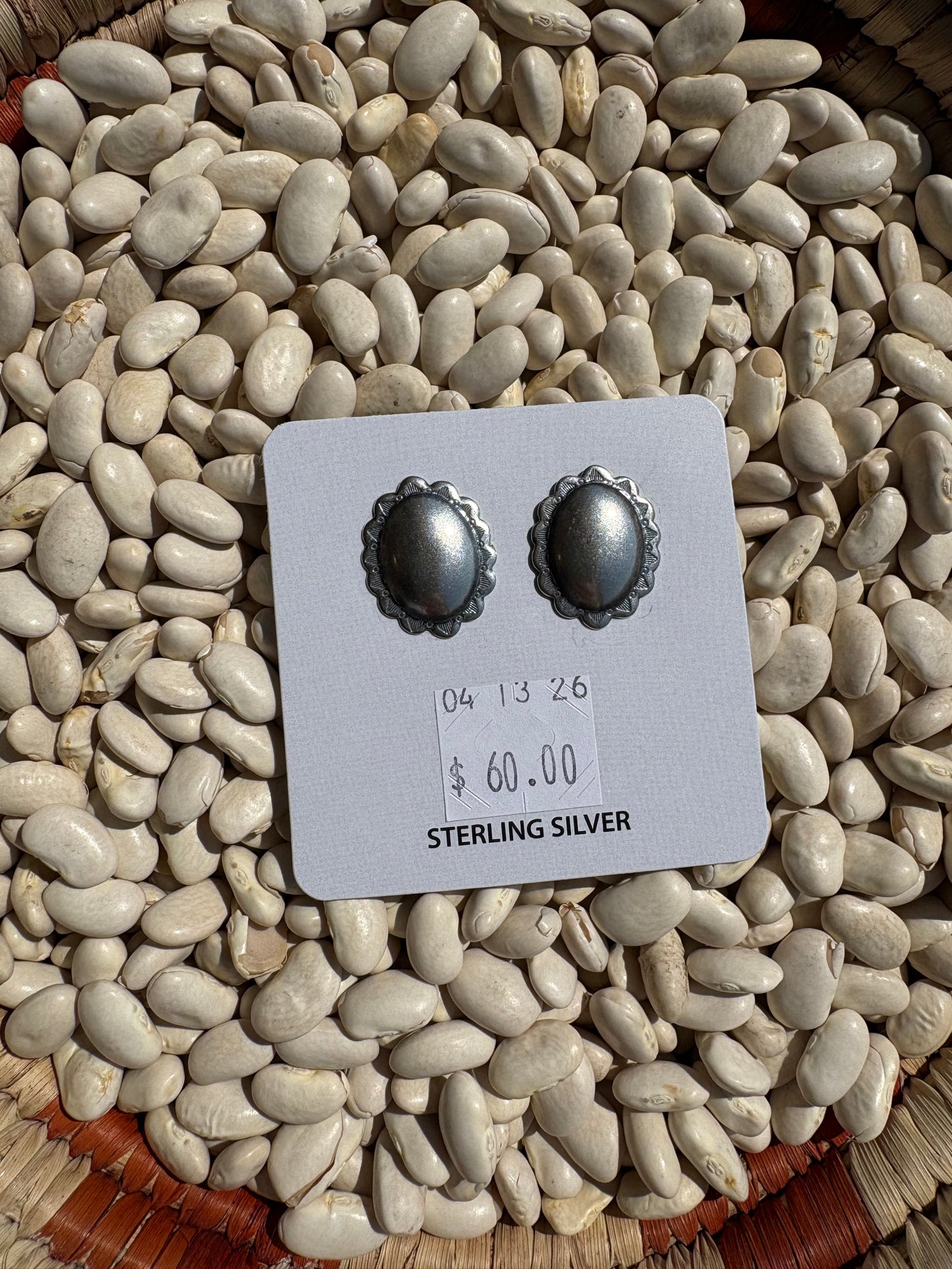 Plain Jane Silver Everyday Stud