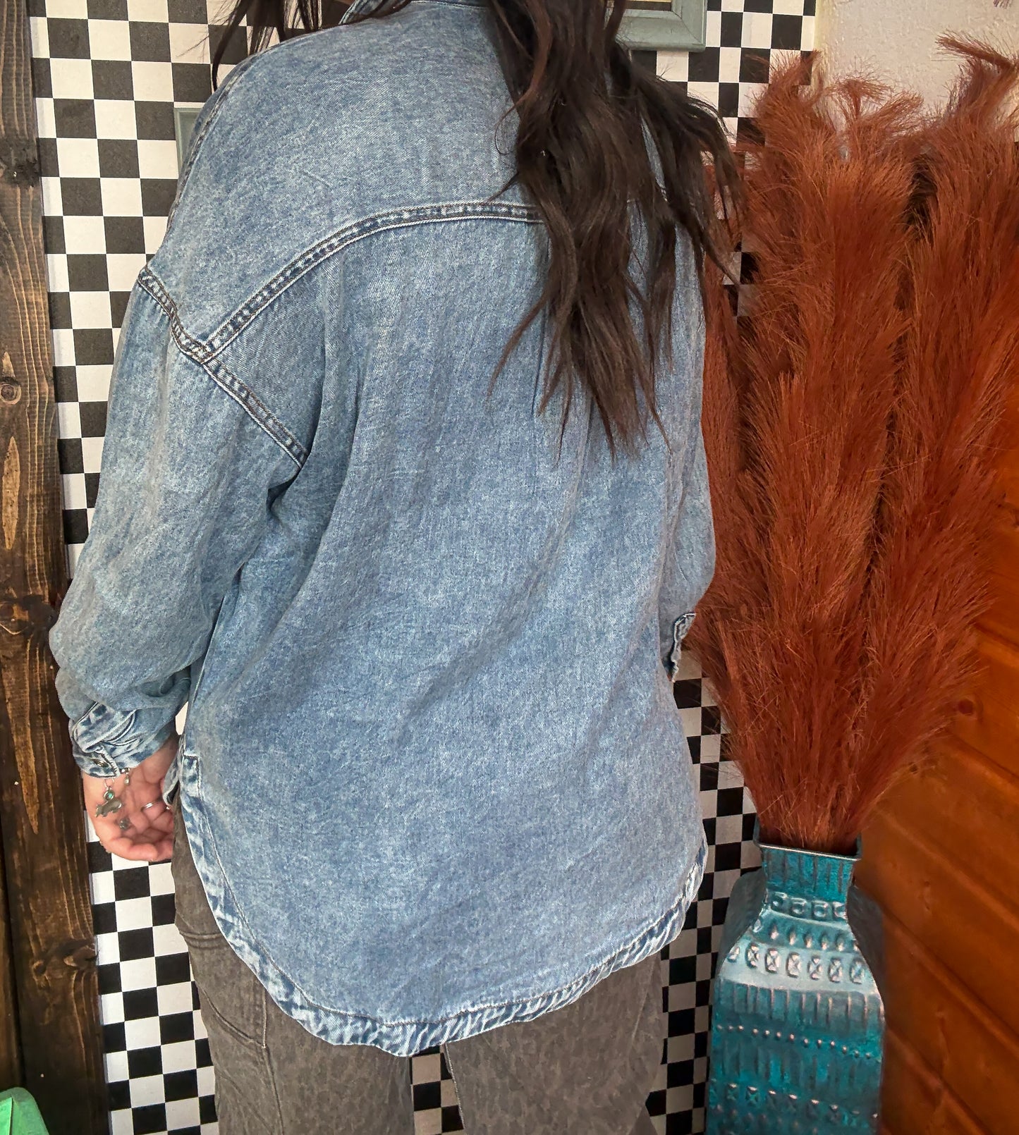The Roper Denim Top