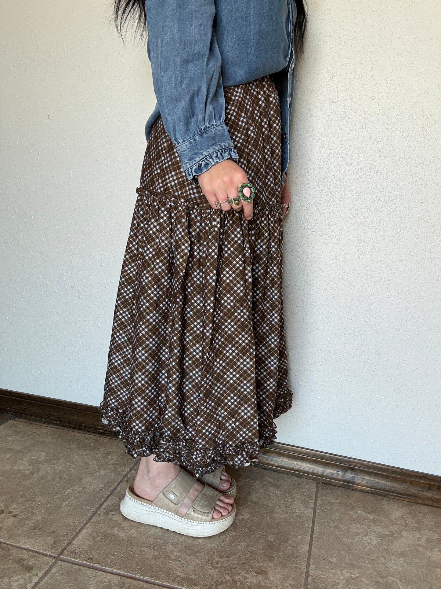 Prairie Picnic Maxi Skirt