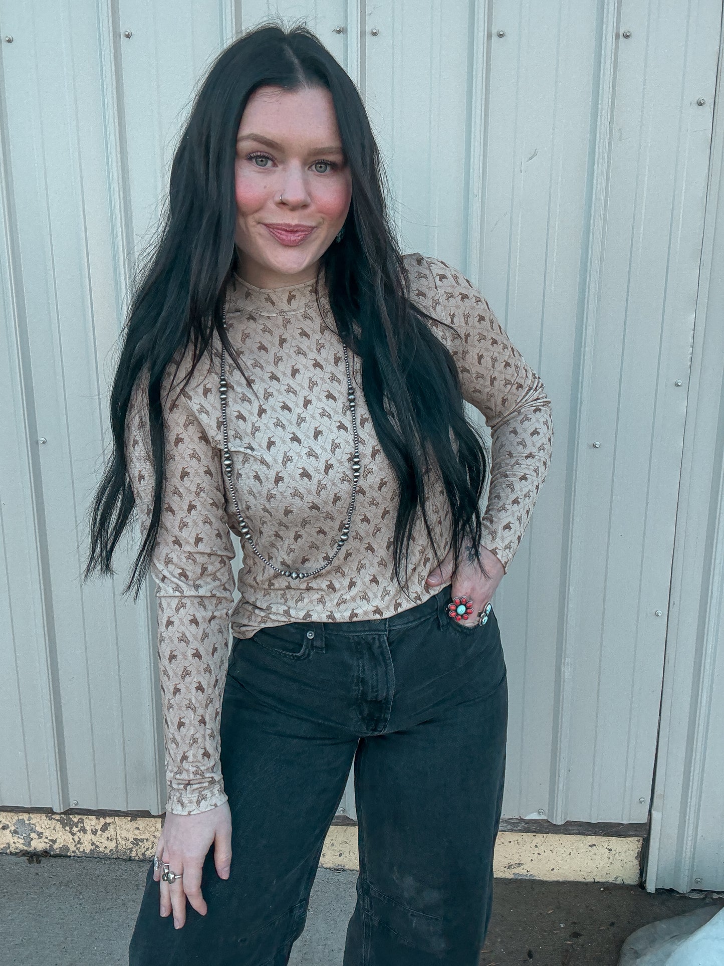 The Western Bronc Long Sleeve